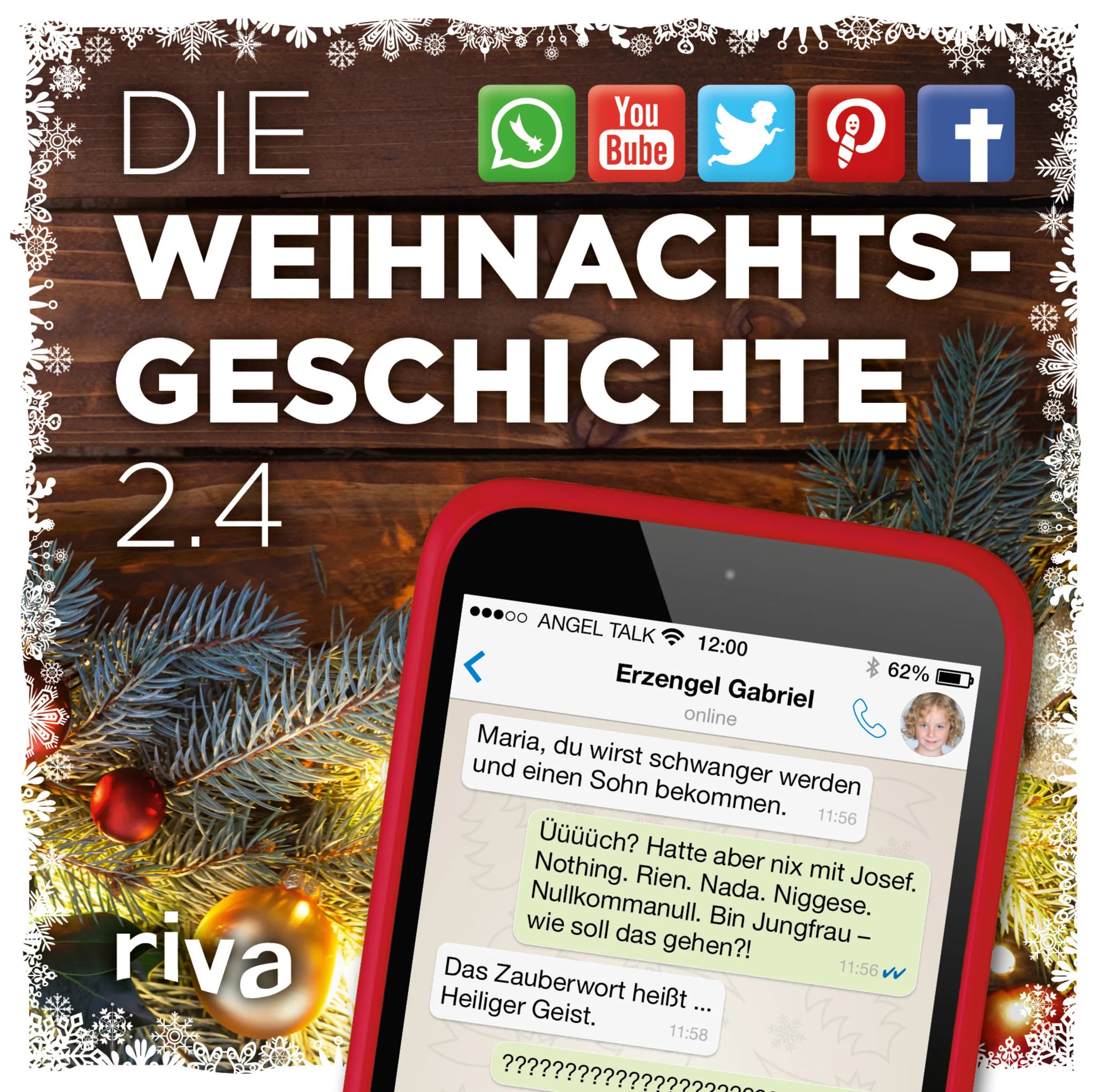 Buchcover von 'Die Weihnachtsgeschichte 2.4' - Gebundene Ausgabe von Hartmut Ronge