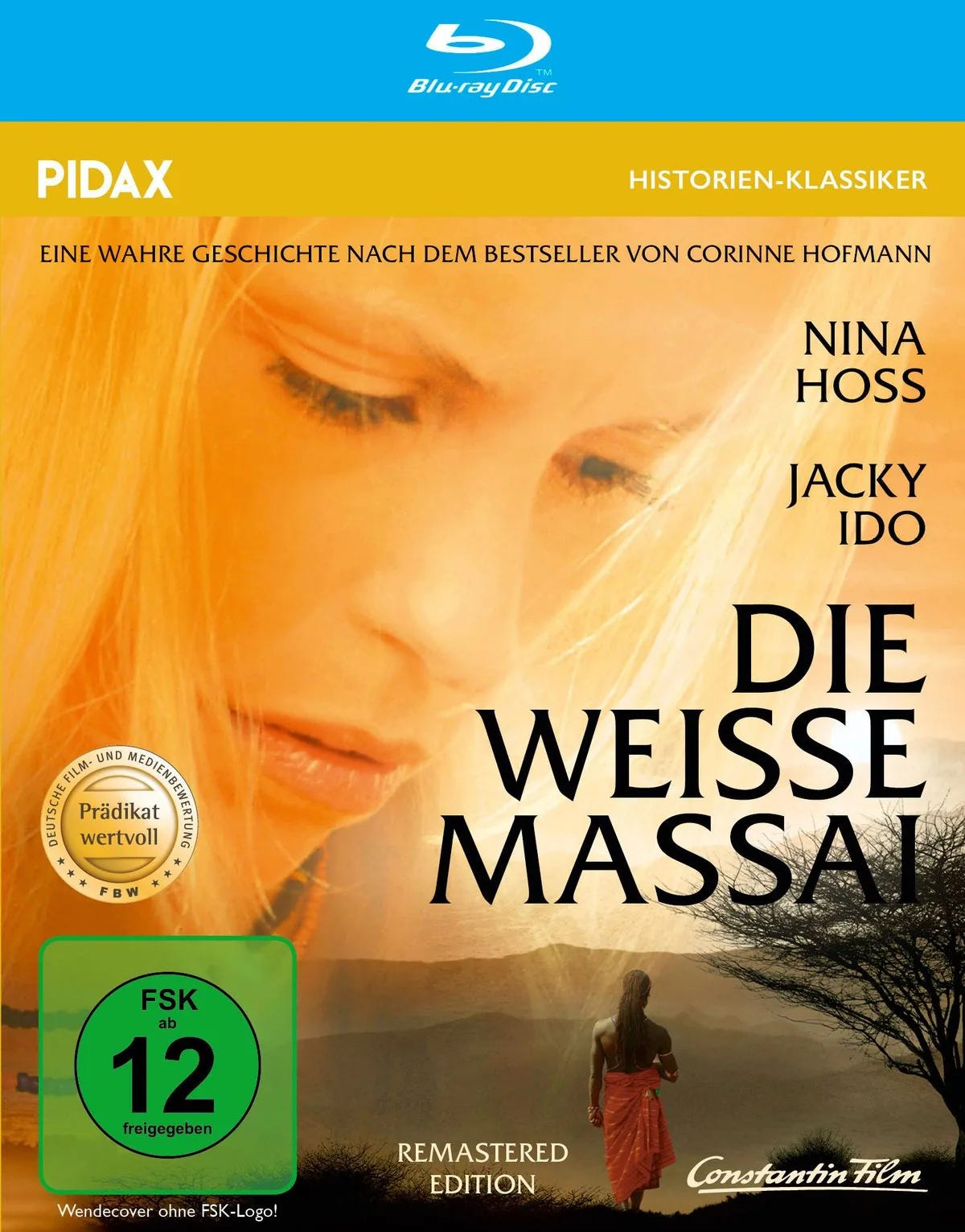 Blu-ray-Cover: Die weiße Massai. Regie: Hermine Huntgeburth