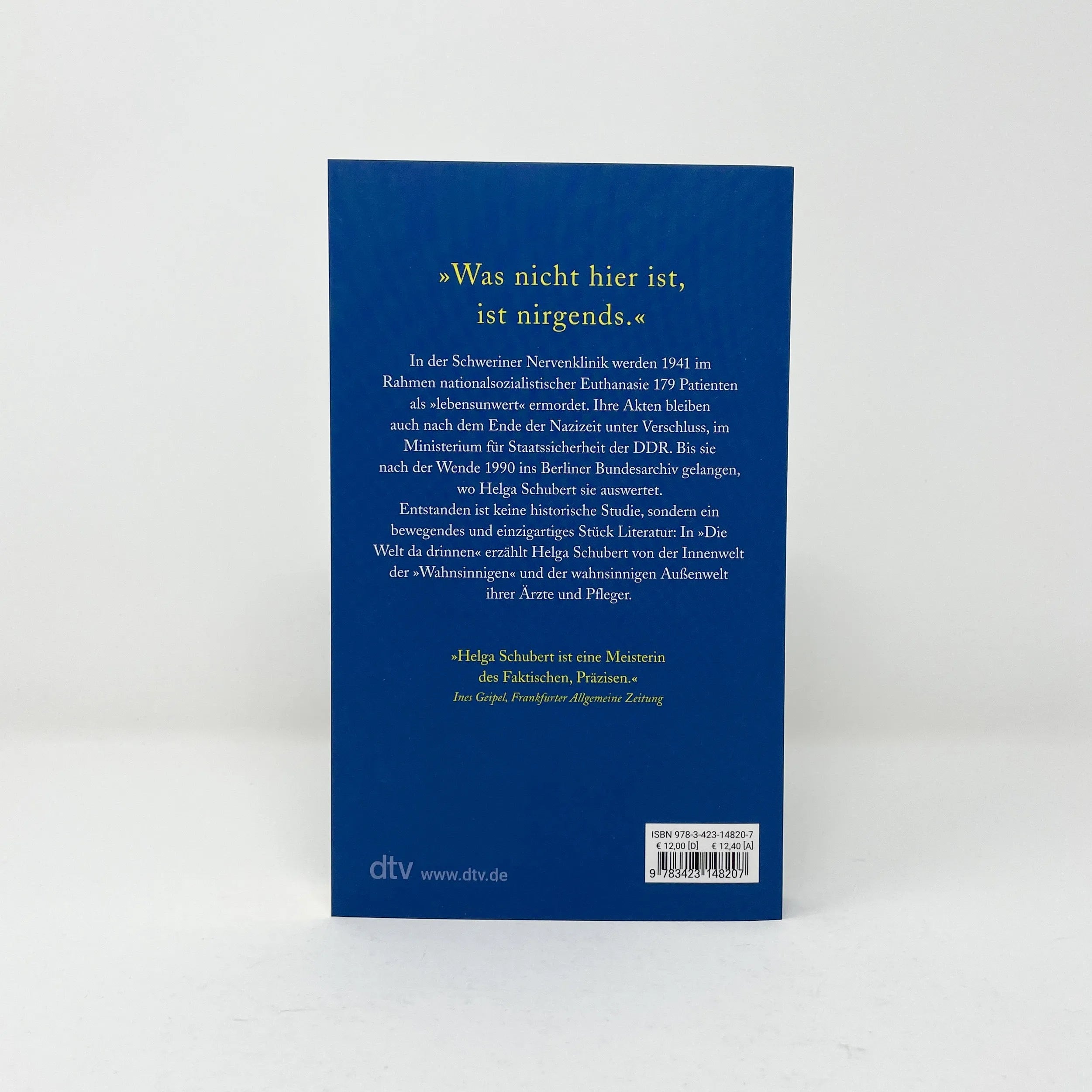 Produktansicht: Die Welt da drinnen (Taschenbuch)