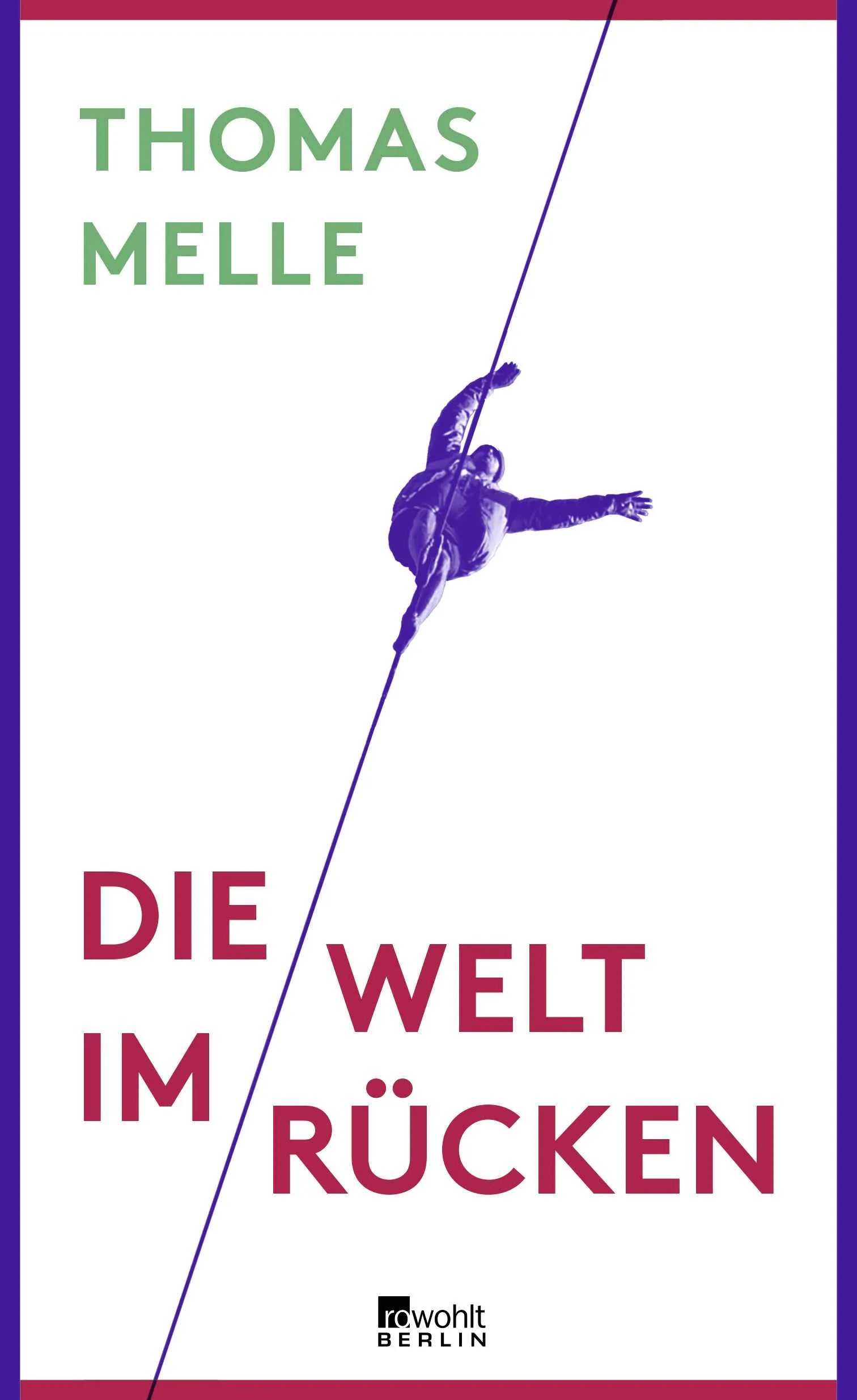 Buchcover von 'Die Welt im Rücken' - Gebundene Ausgabe von Thomas Melle