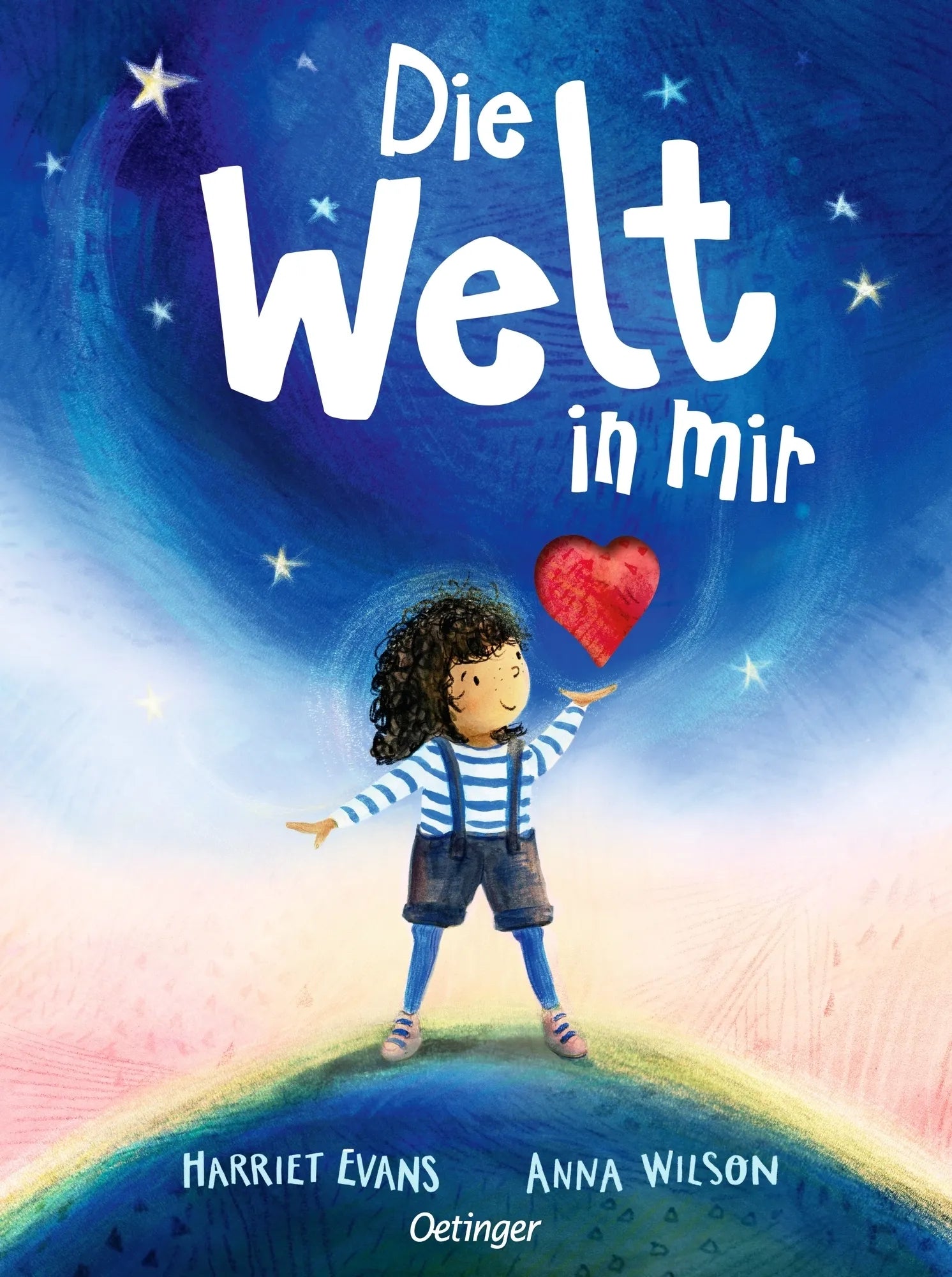 Buchcover von 'Die Welt in mir' - Gebundene Ausgabe von Harriet Evans