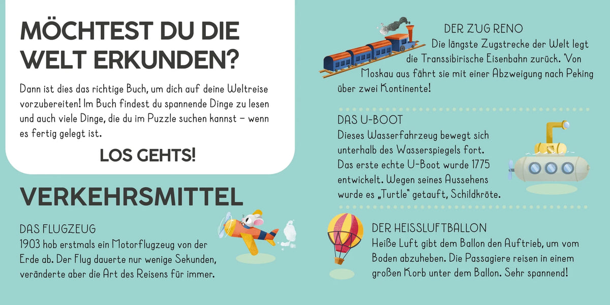Die Welt. Meine Erste Puzzle Box – Ansicht