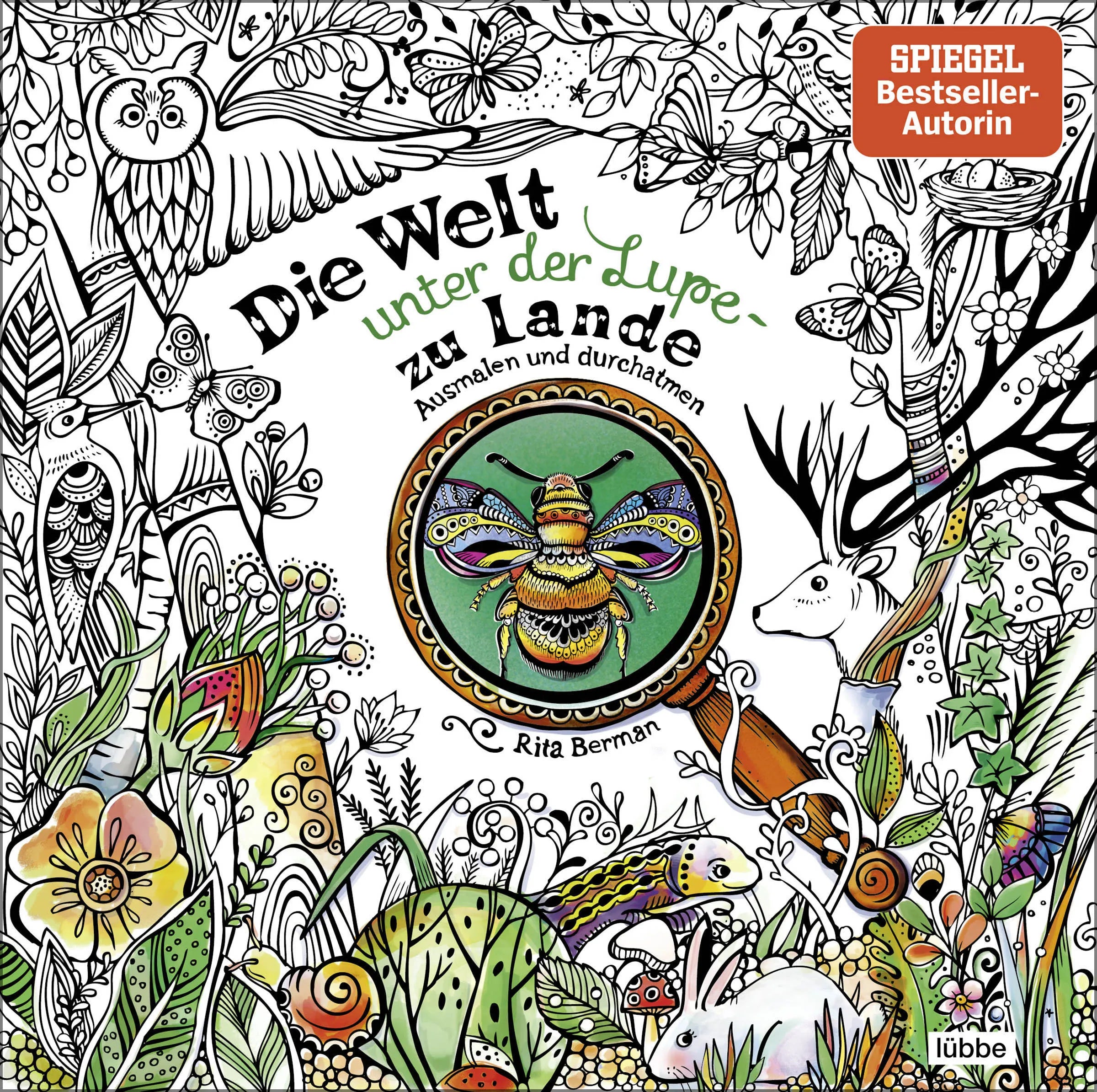 Buchcover von 'Die Welt unter der Lupe – zu Lande' - Taschenbuch von Rita Berman