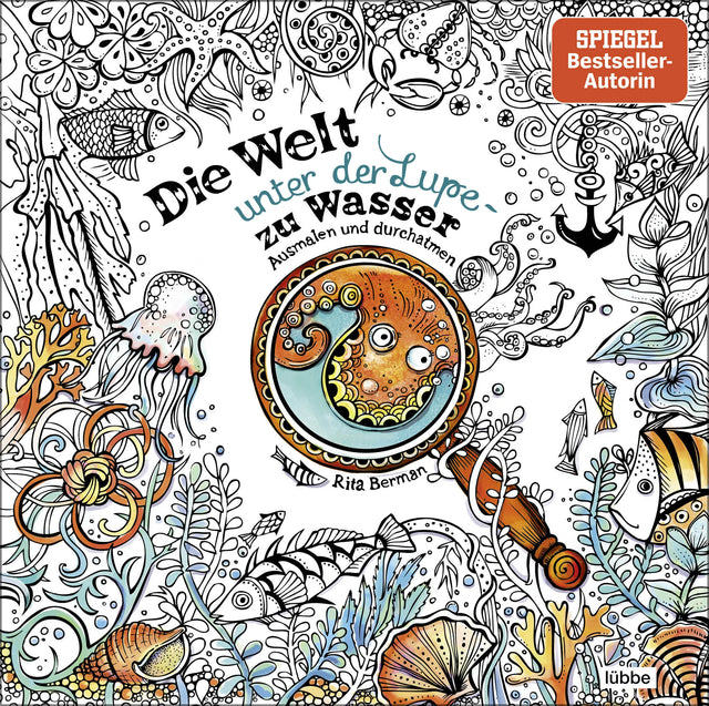 Buchcover von 'Die Welt unter der Lupe – zu Wasser' - Taschenbuch von Rita Berman