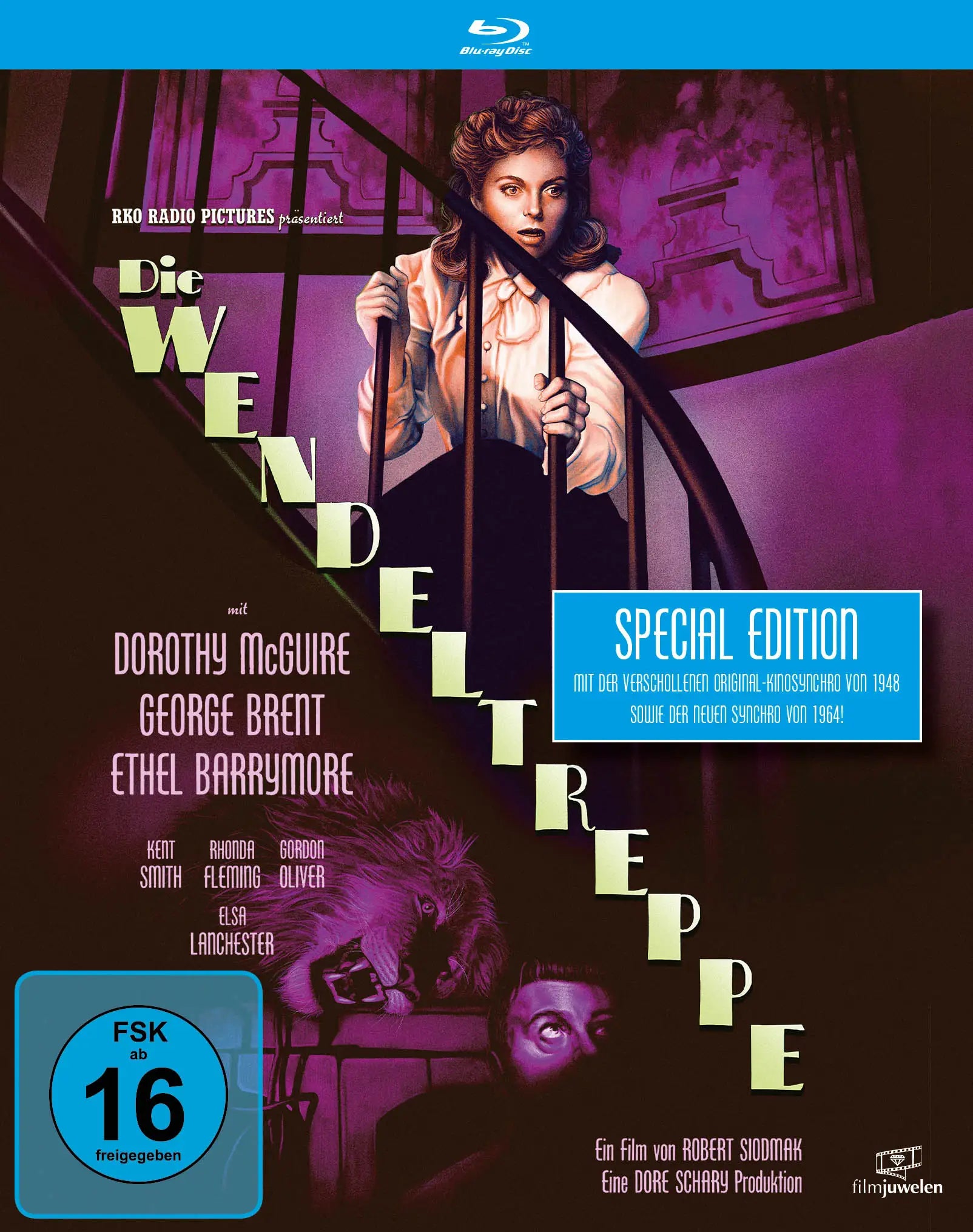 Die Wendeltreppe Blu-ray Filmcover