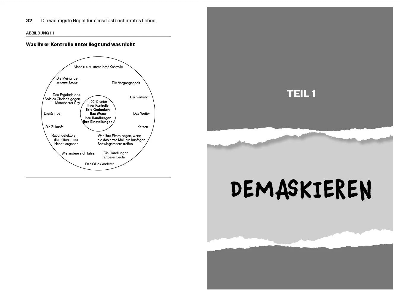Innenansicht von 'Die wichtigste Regel für ein selbstbestimmtes Leben' - Taschenbuch