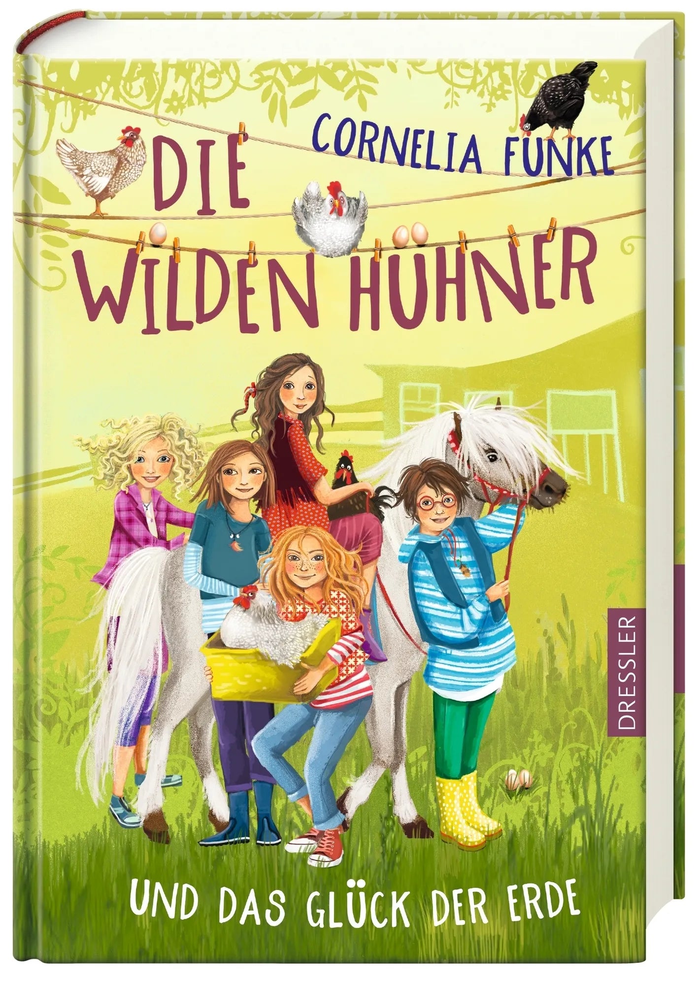Detailansicht: Die Wilden Hühner 4. Die Wilden Hühner und das Glück der Erde (Hardcover)