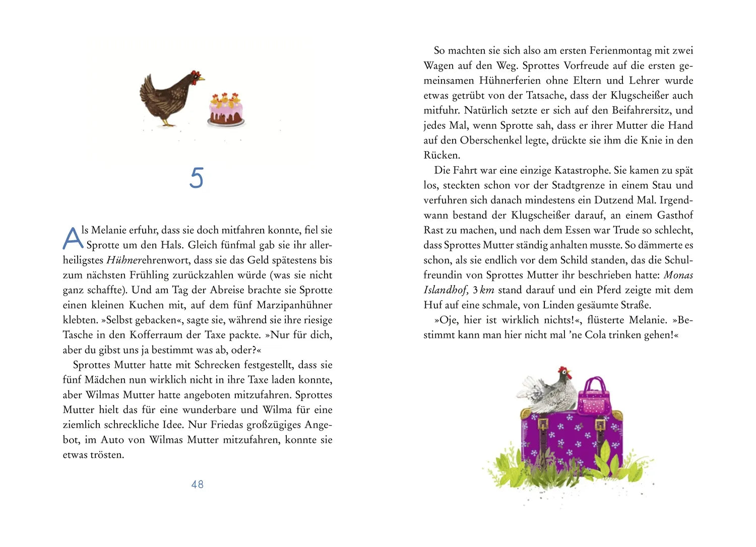 Detailansicht: Die Wilden Hühner 4. Die Wilden Hühner und das Glück der Erde (Hardcover)