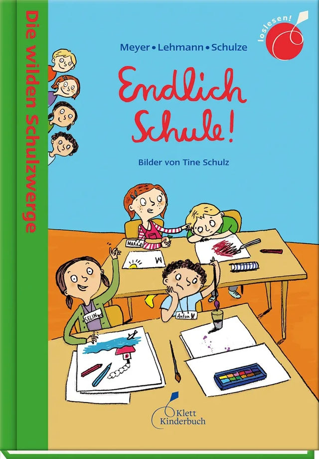 Buchcover von 'Die wilden Schulzwerge - Endlich Schule!' - Gebundene Ausgabe von Meyer, Lehmann, Schulze