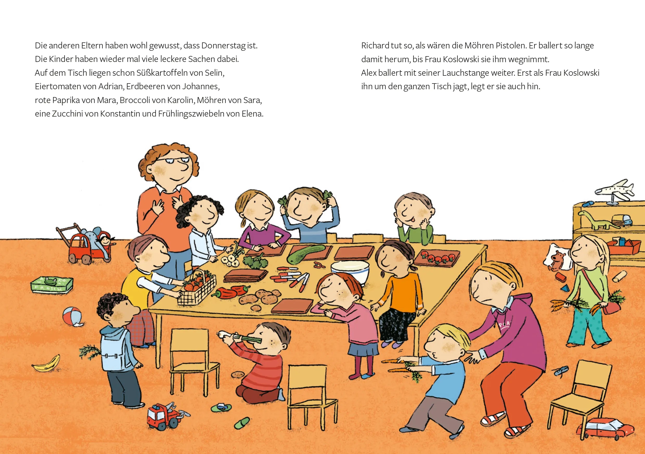 Produktansicht: Die wilden Zwerge - Der Kochtag (Gebundene Ausgabe)