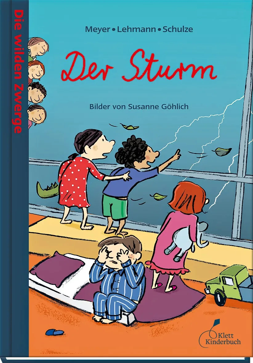 Buchcover von 'Die wilden Zwerge - Der Sturm' - Gebundene Ausgabe von Meyer, Lehmann, Schulze