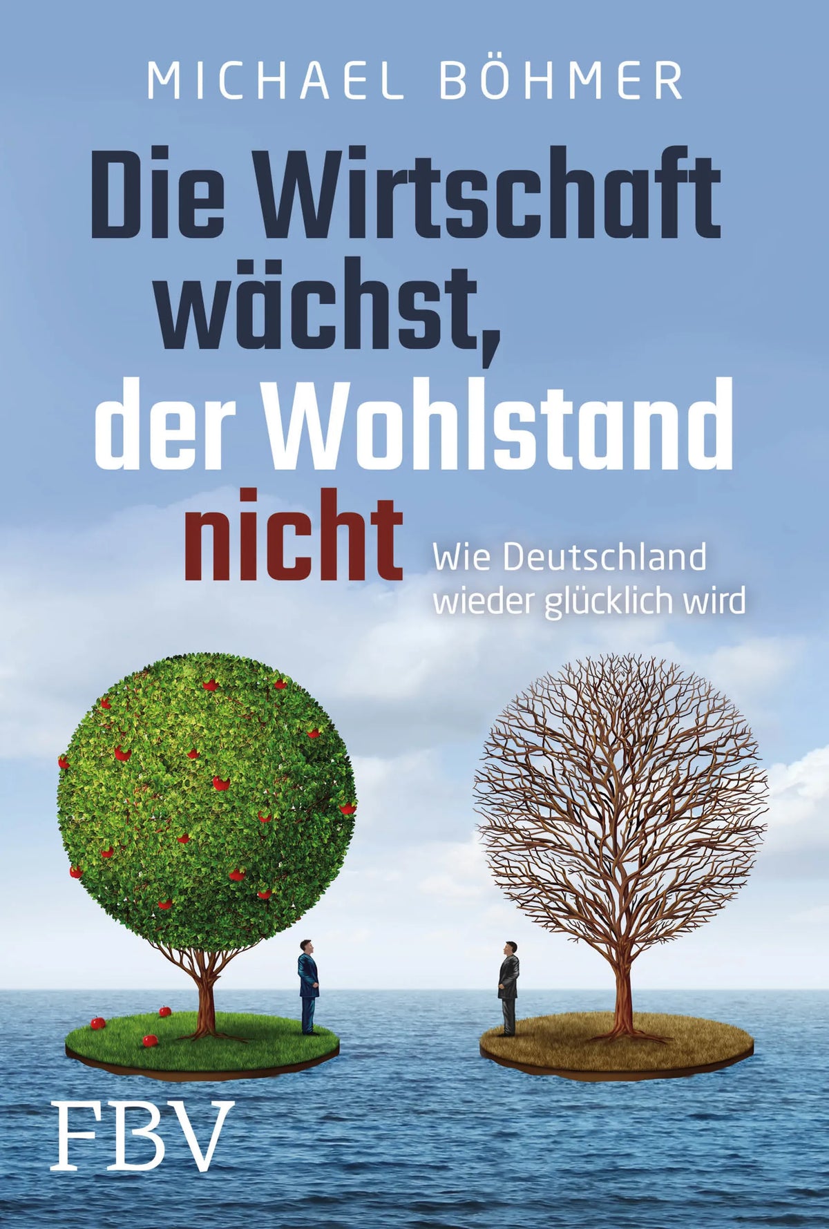 Buchcover von 'Die Wirtschaft wächst, der Wohlstand nicht' - Gebundene Ausgabe von Michael Böhmer