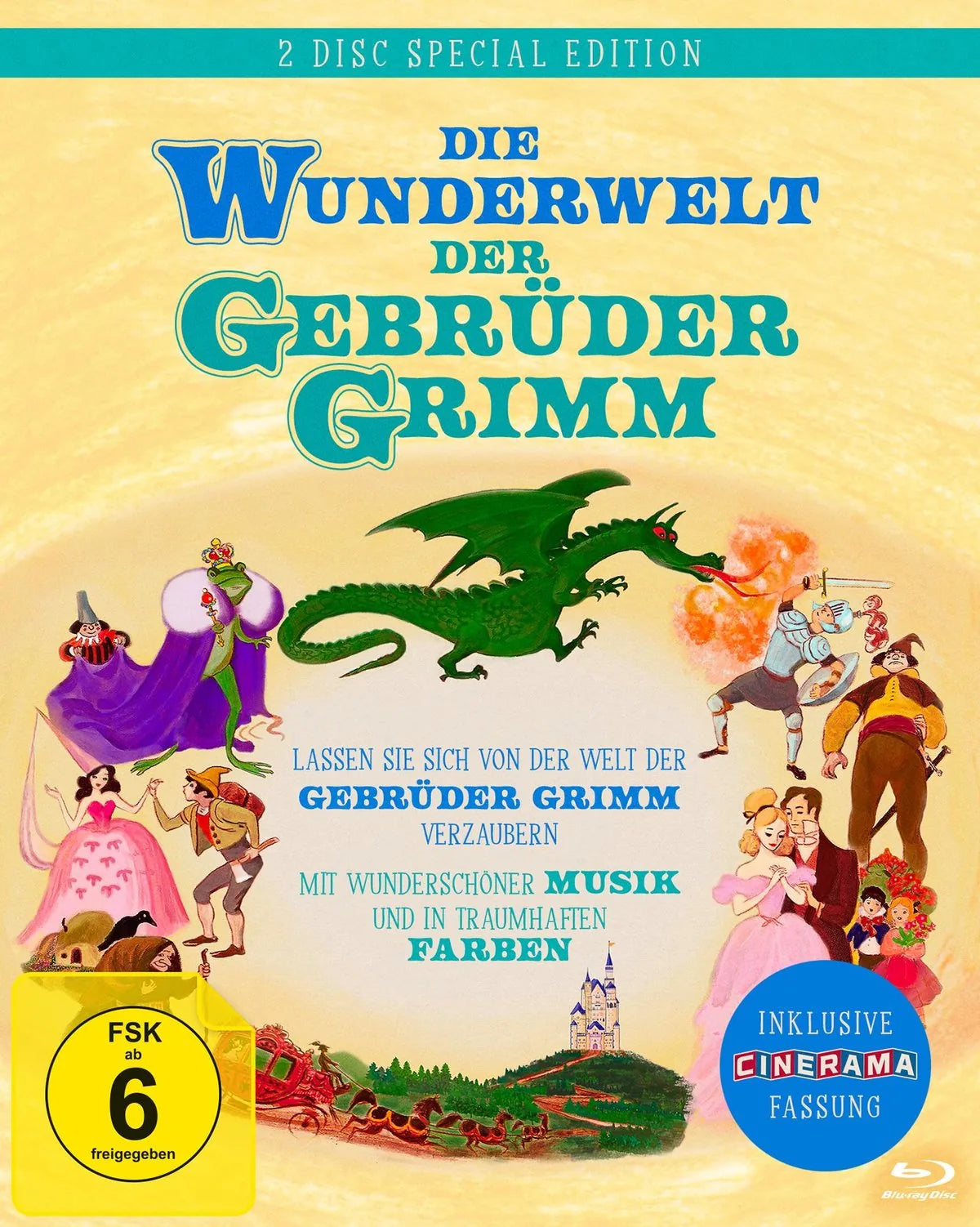 Die Wunderwelt der Gebrüder Grimm - Blu-ray Disc