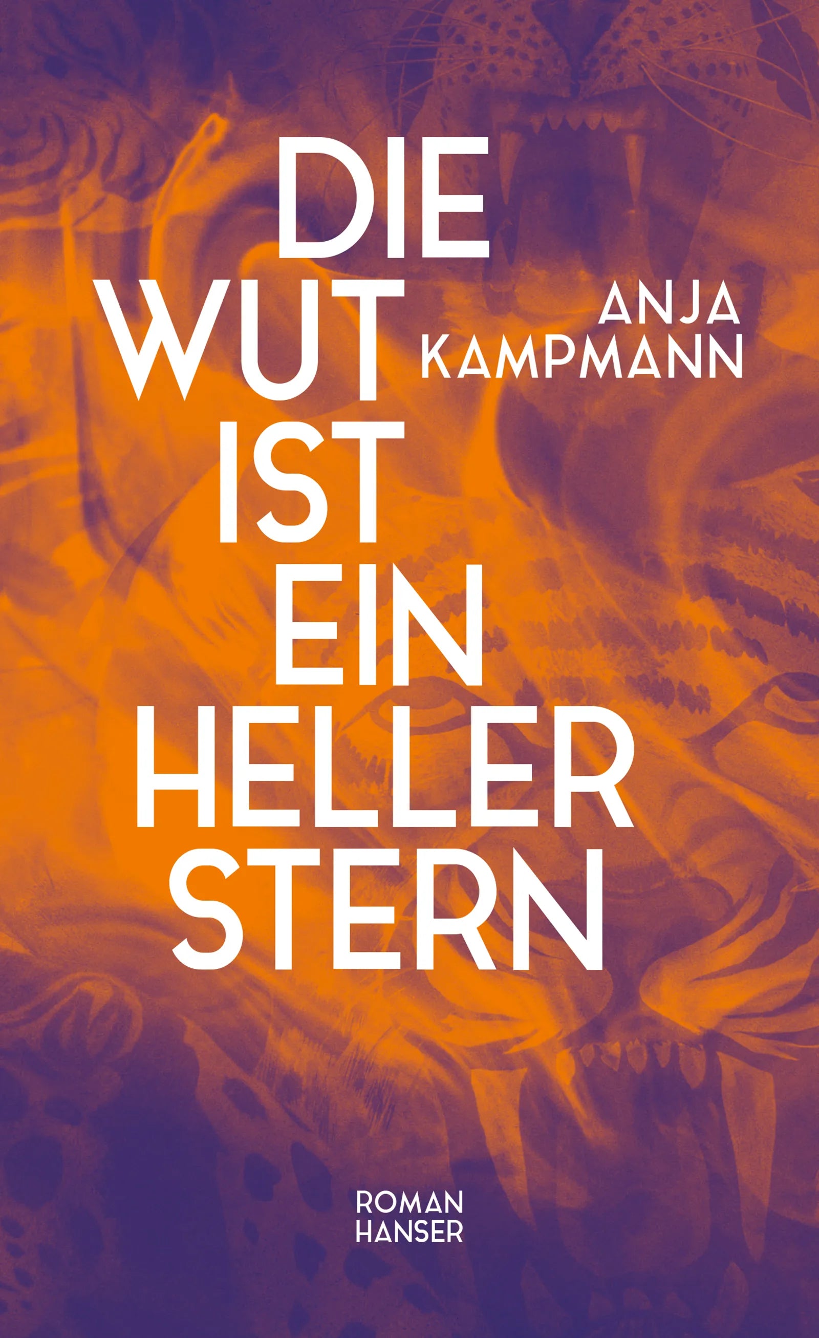 Buchcover von 'Die Wut ist ein heller Stern' - Gebundene Ausgabe von Anja Kampmann