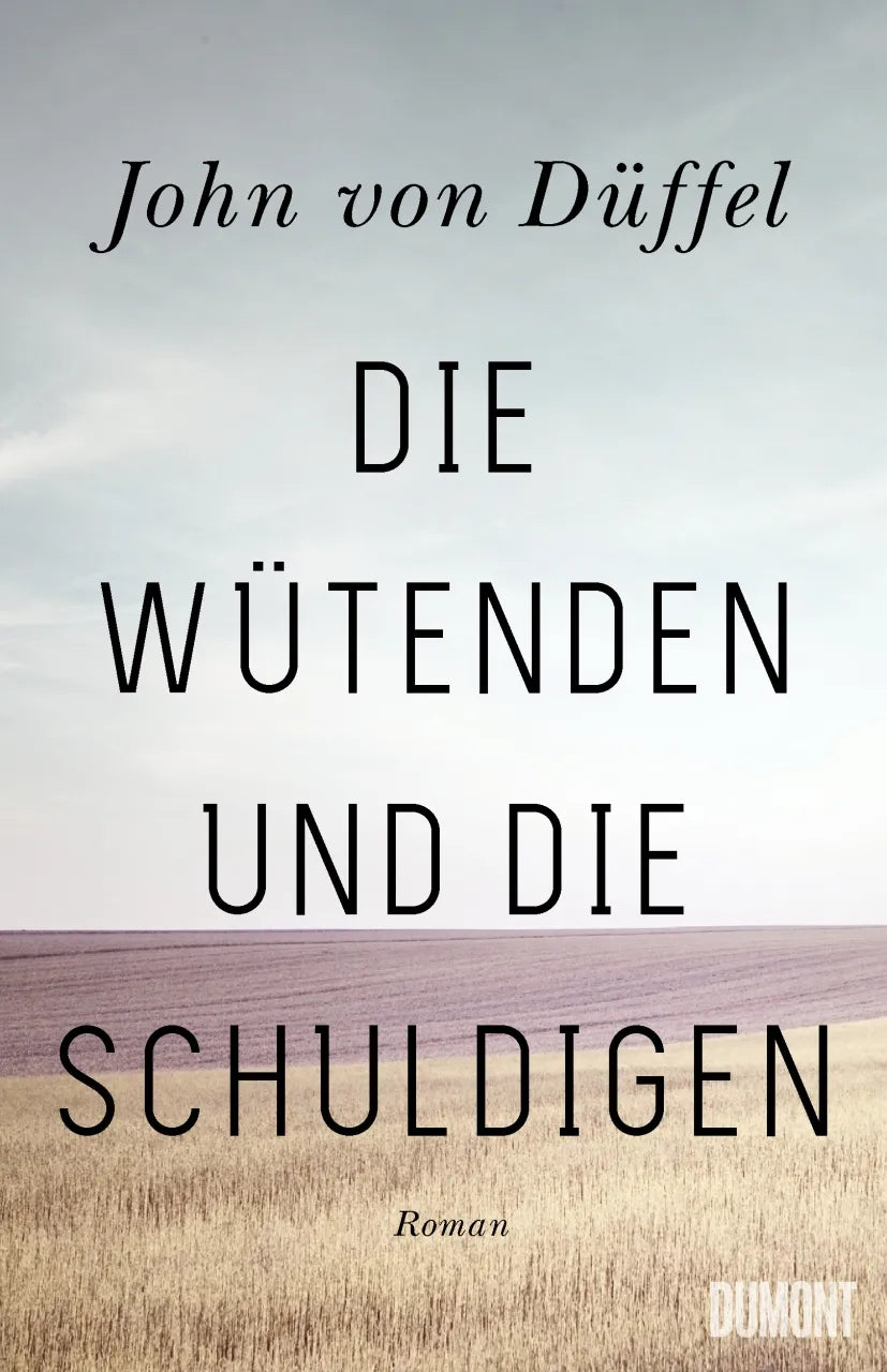 Buchcover von 'Die Wütenden und die Schuldigen' - Gebundene Ausgabe von John Düffel