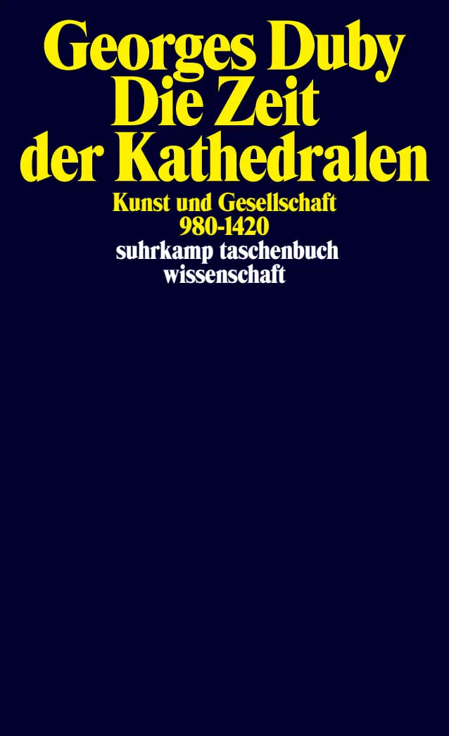 Buchcover von 'Die Zeit der Kathedralen' - Taschenbuch von Georges Duby