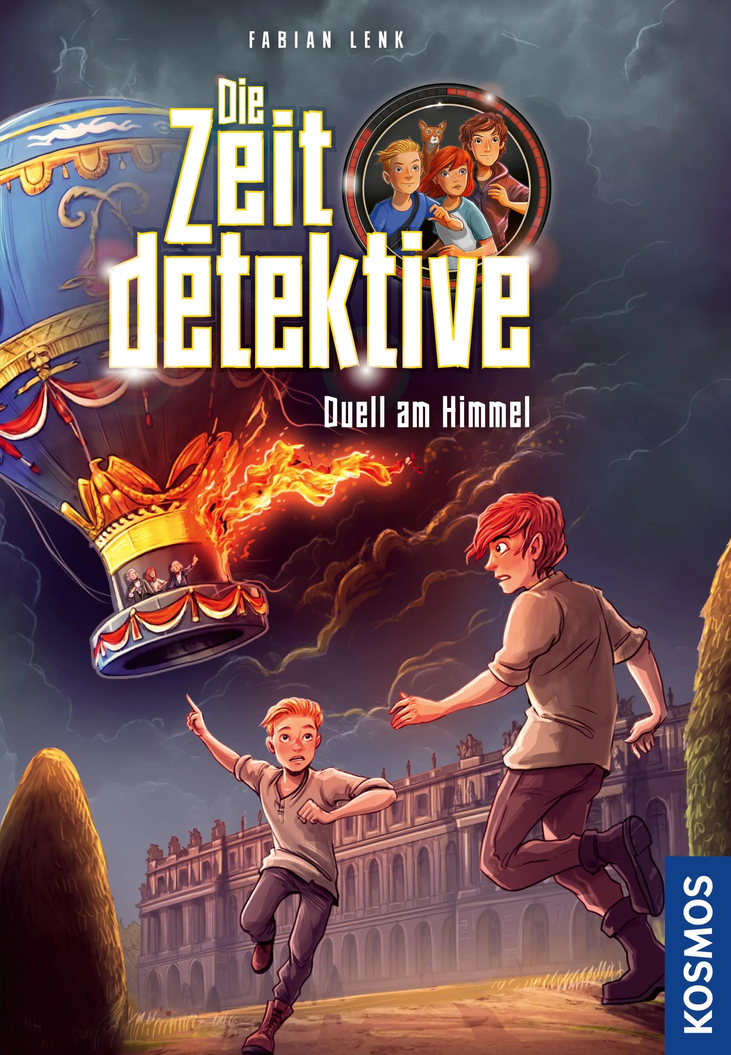 Cover: Die Zeitdetektive, 12, Duell am Himmel (E-Book) von Fabian Lenk