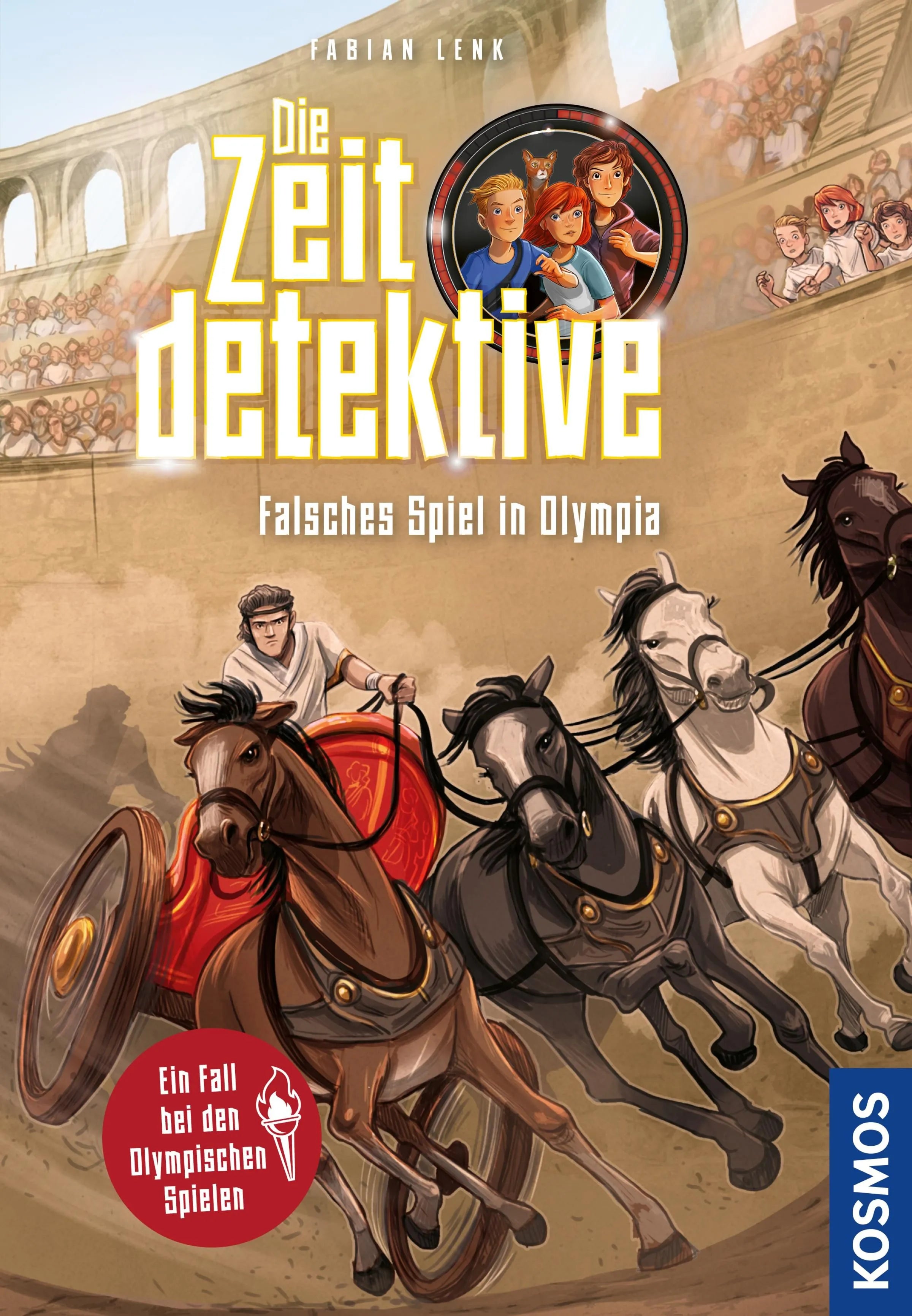 Cover: Die Zeitdetektive, 9, Falsches Spiel in Olympia (E-Book) von Fabian Lenk