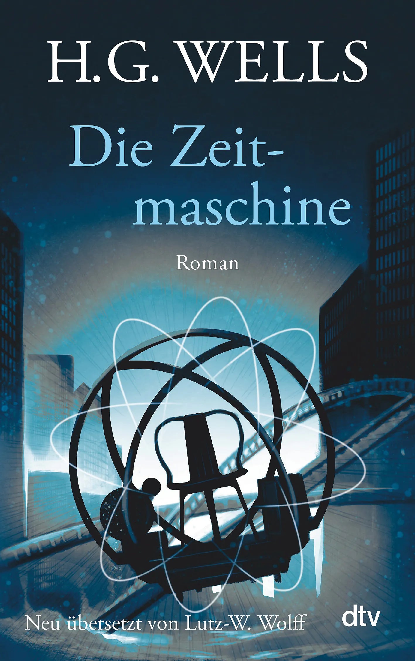 Buchcover von 'Die Zeitmaschine' - Taschenbuch von H.G. Wells