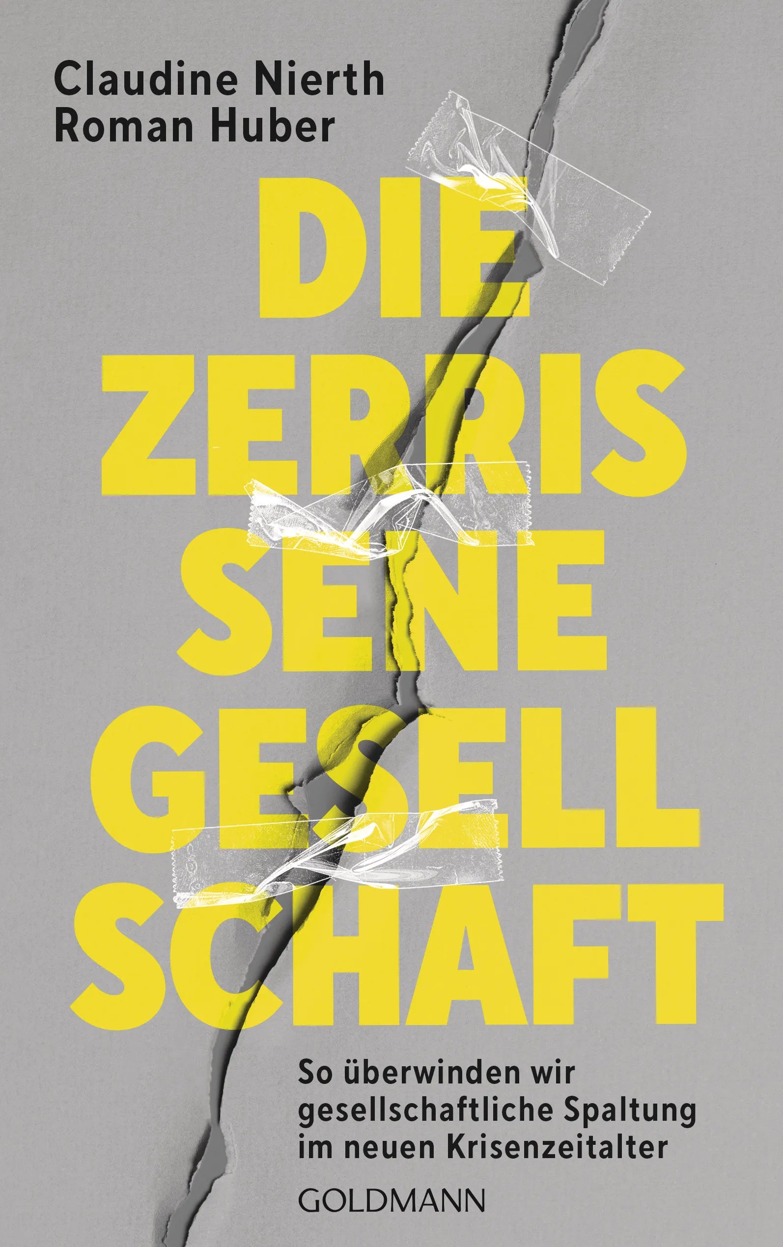 Cover: Die zerrissene Gesellschaft (E-Book) von Claudine Nierth