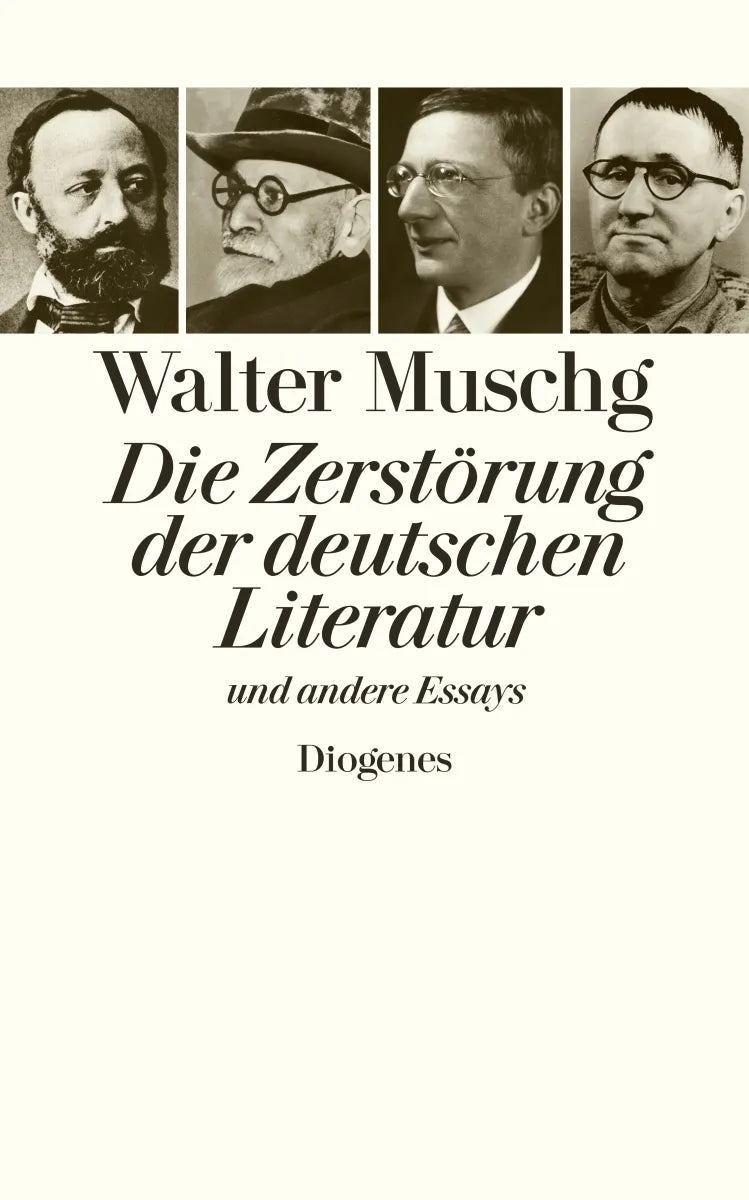 Buchcover von 'Die Zerstörung der deutschen Literatur' - Gebundene Ausgabe von Walter Muschg
