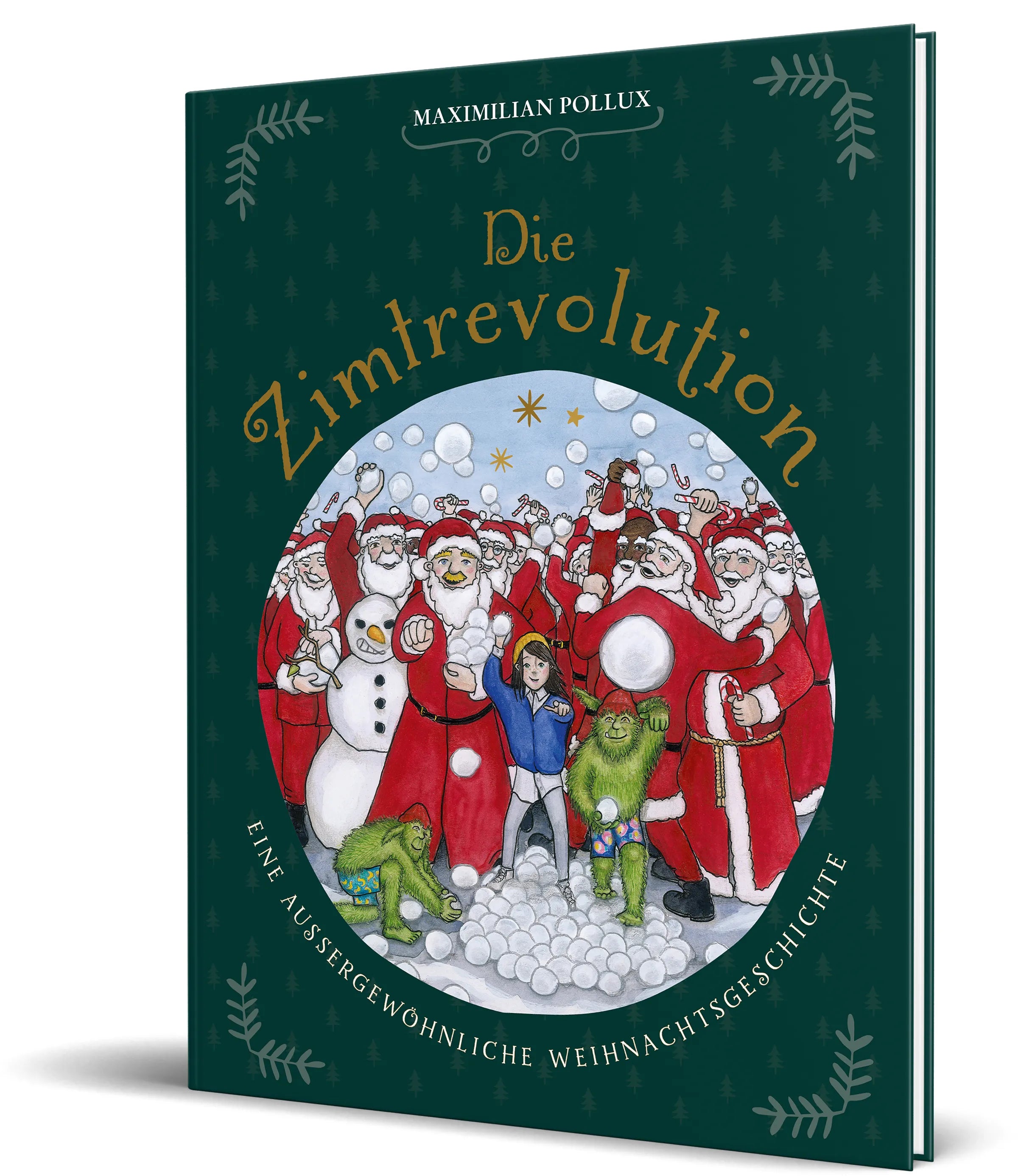 Buchcover von 'Die Zimtrevolution' - Gebundene Ausgabe von Maximilian Pollux