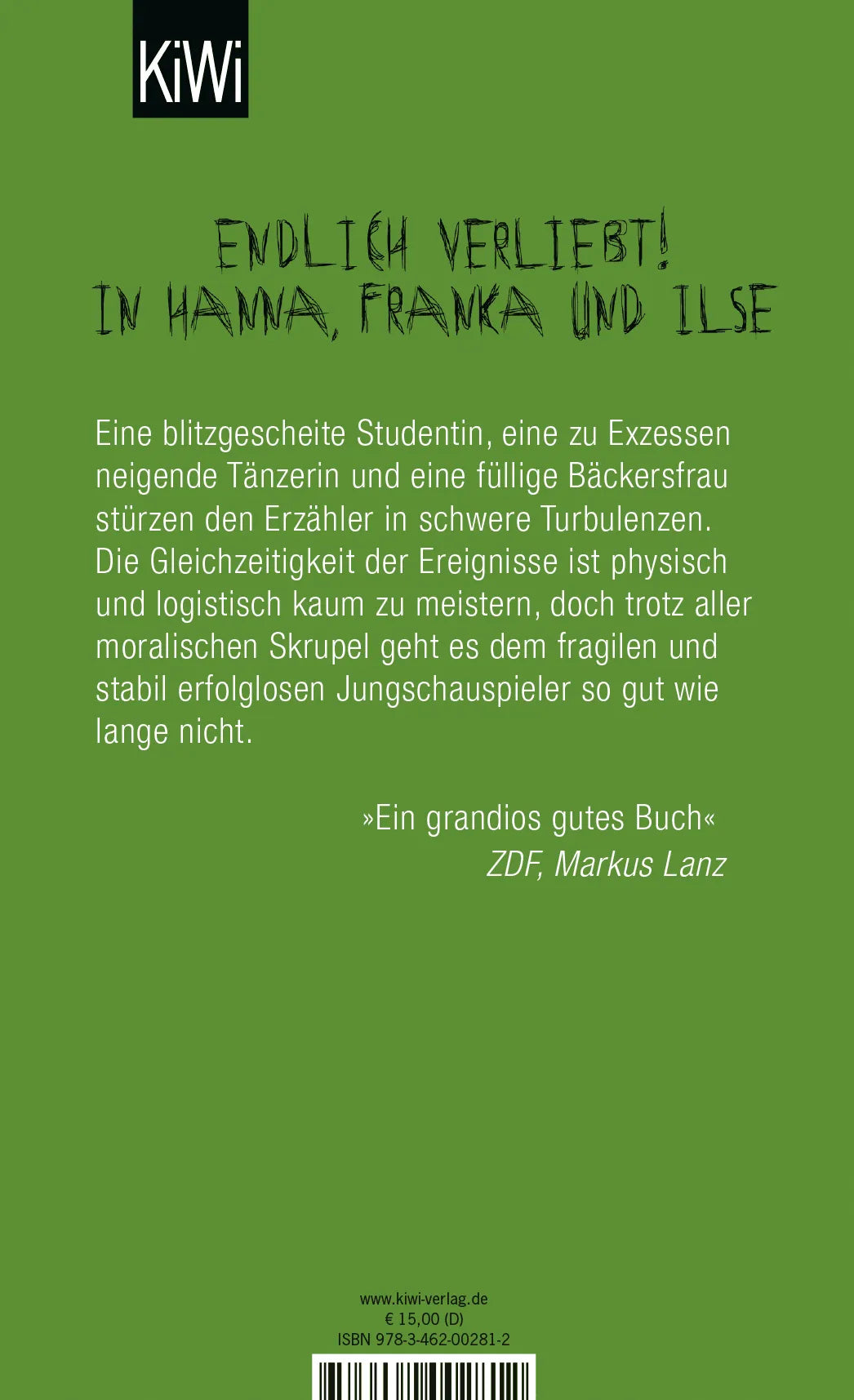 Rückseite: Die Zweisamkeit der Einzelgänger (Hardcover)