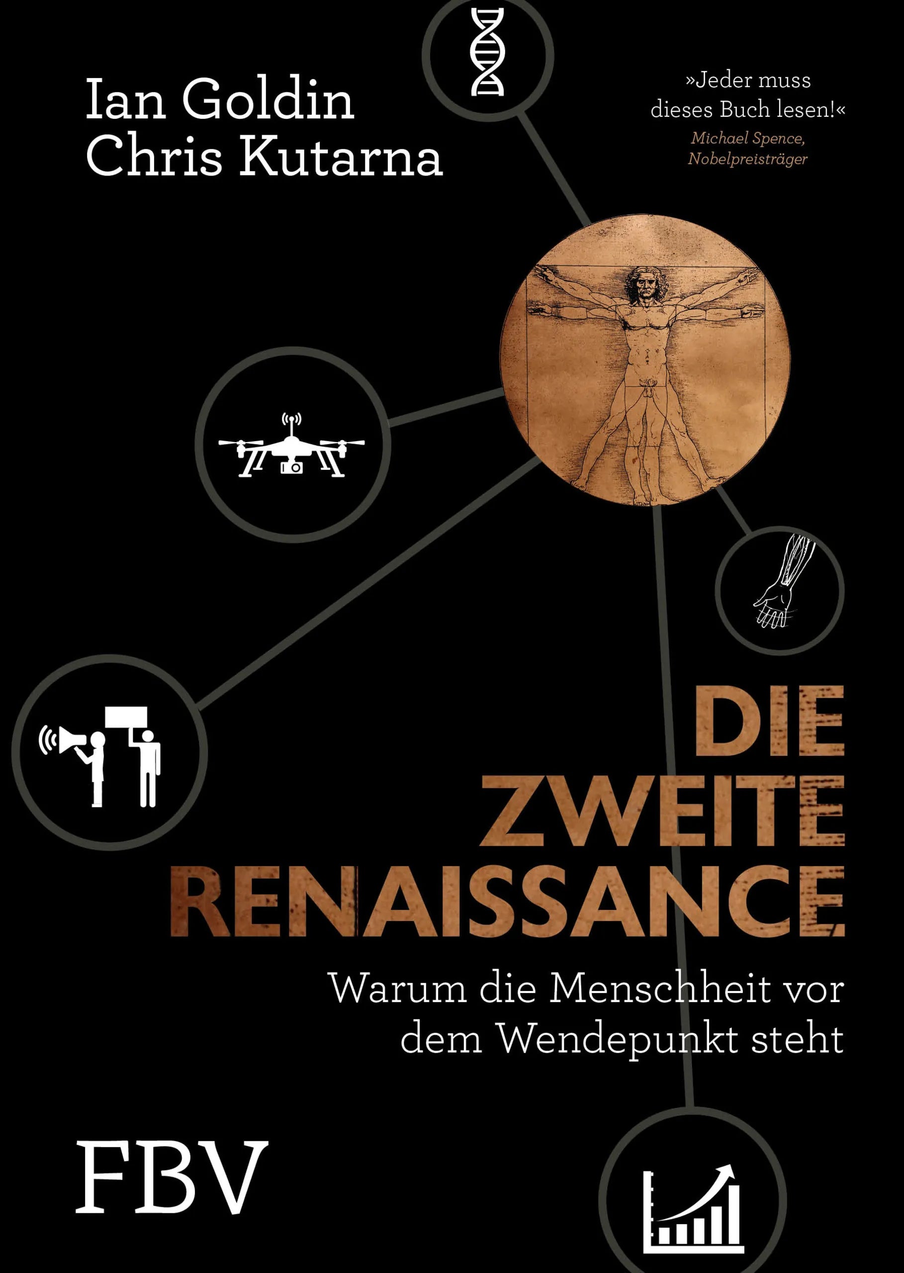 Buchcover von 'Die zweite Renaissance' - Gebundene Ausgabe von Ian Goldin