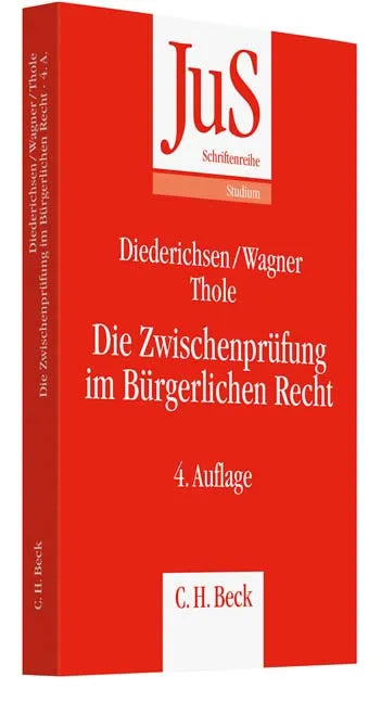 Buchcover von 'Die Zwischenprüfung im Bürgerlichen Recht' - Taschenbuch von Uwe Diederichsen