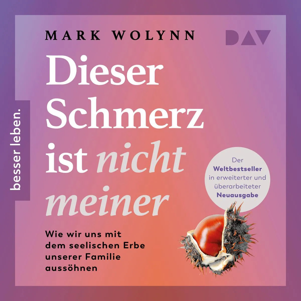 Cover: Dieser Schmerz ist nicht meiner: Wie wir uns mit dem seelischen Erbe unserer Familie aussöhnen (Hörbuch Download) von Mark Wolynn