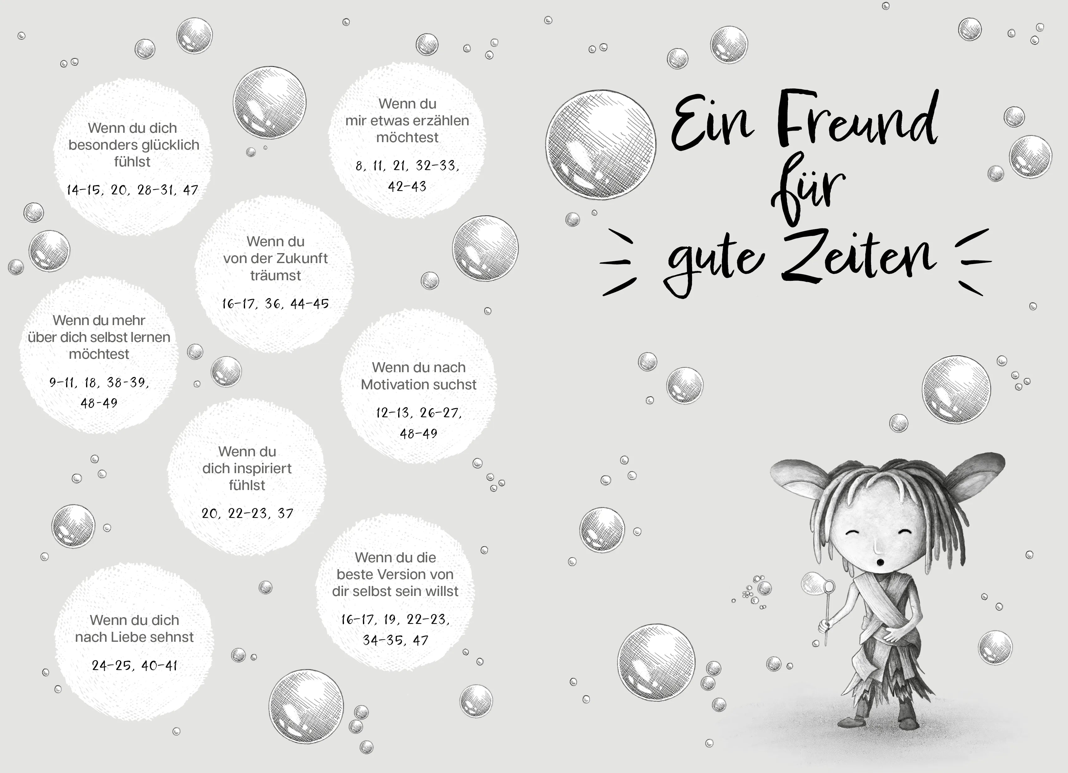 Innenansicht von 'Dieses Buch ist dein Freund' - Gebundene Ausgabe