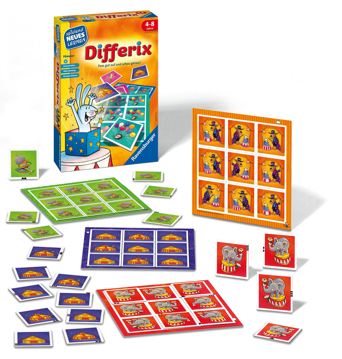 Differix - Kinderspiel ab 4 Jahre – Ansicht