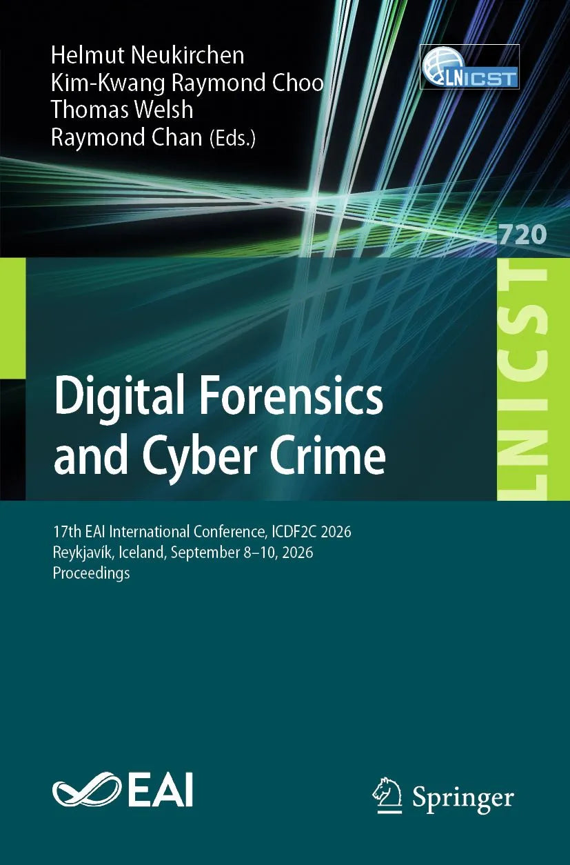 Cover: Digital Forensics and Cyber Crime (E-Book) von Helmut Neukirchen