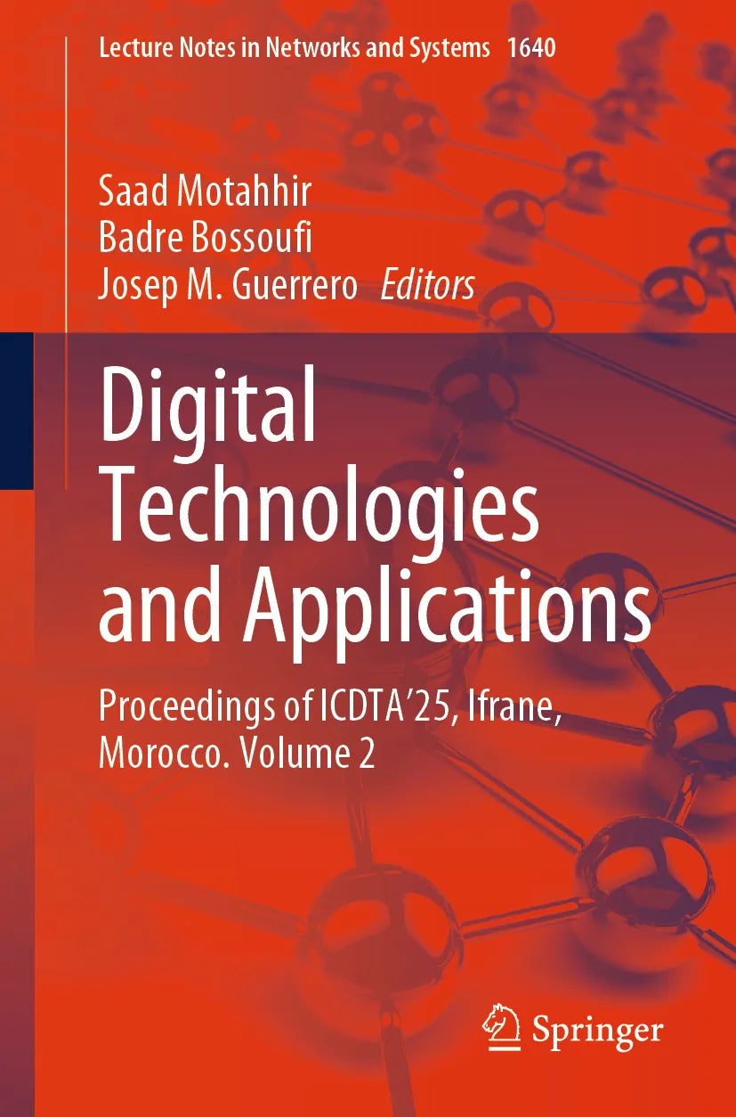 Cover: Digital Technologies and Applications (E-Book)