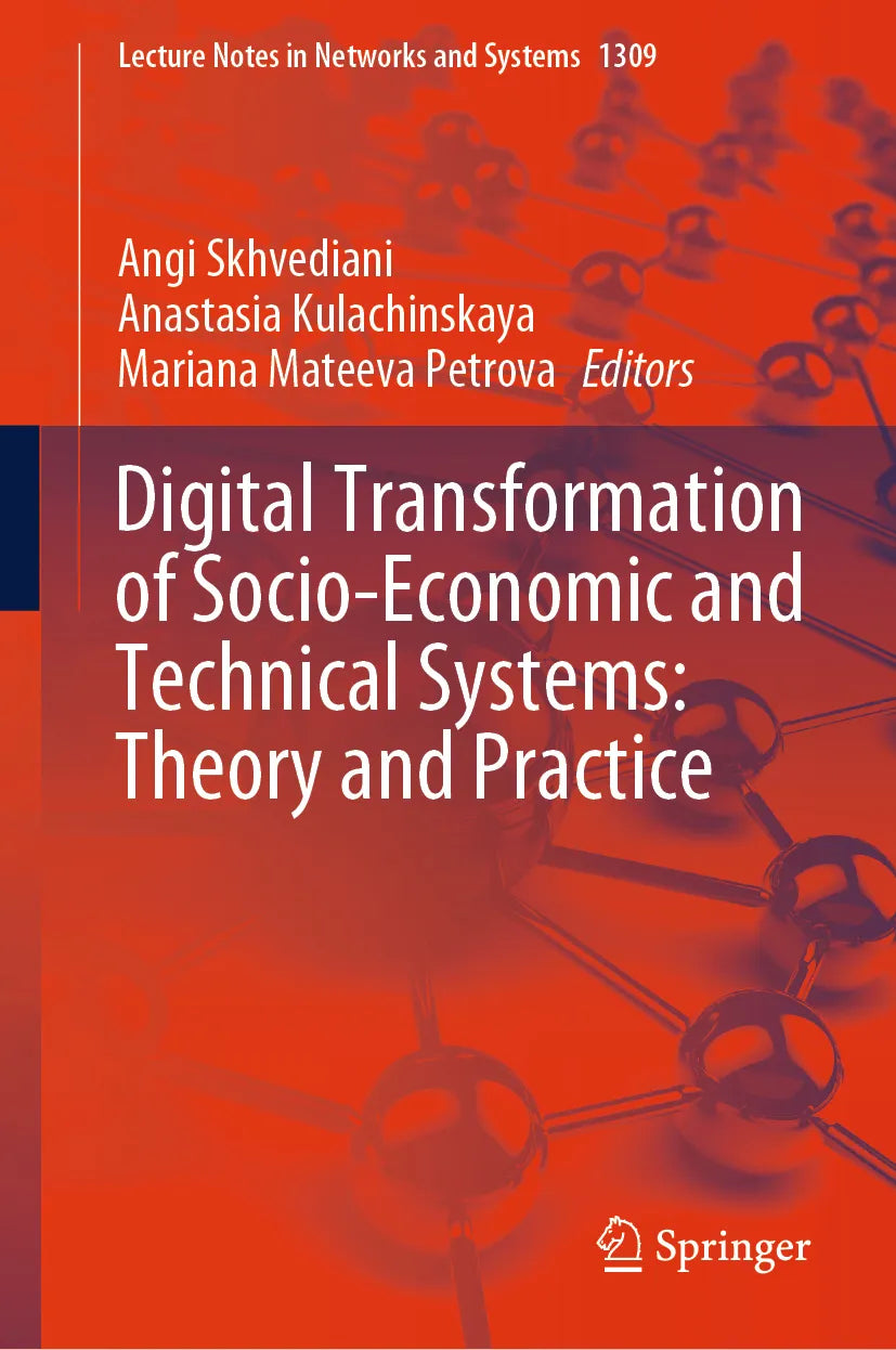 Cover: Digital Transformation of Socio-Economic and Technical Systems: Theory and Practice (E-Book)