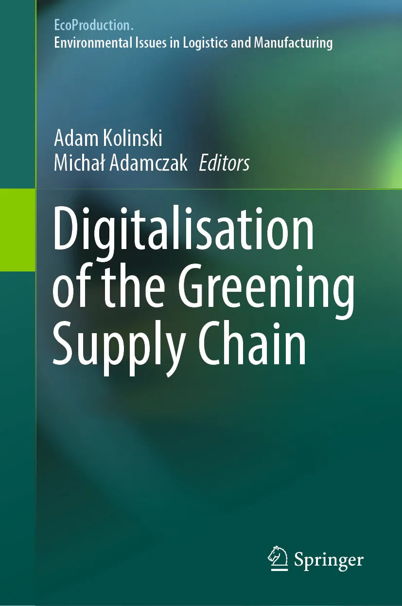 Cover: Digitalisation of the Greening Supply Chain (E-Book)