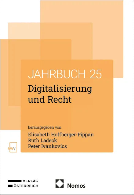 Cover: Digitalisierung und Recht (E-Book)