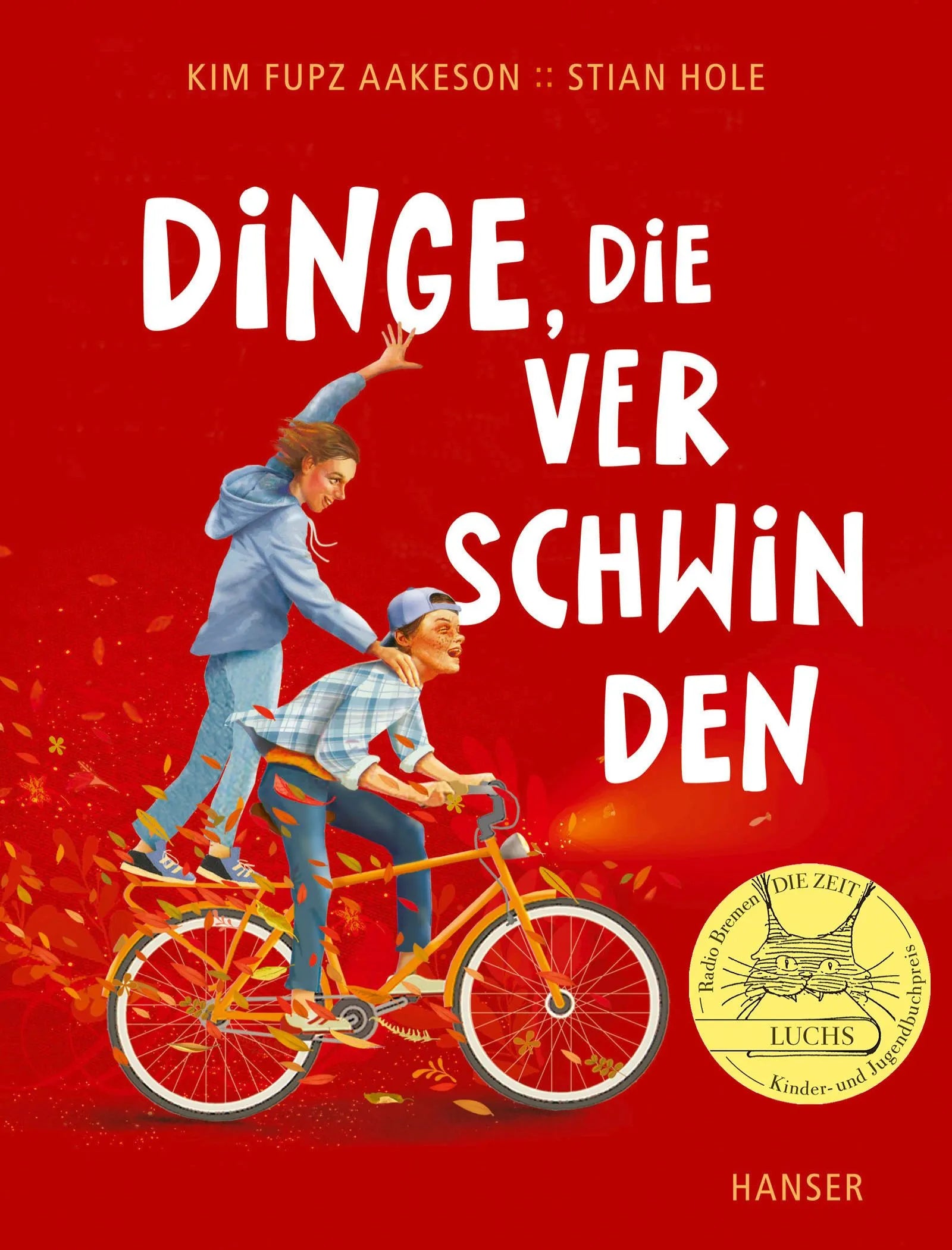 Buchcover von 'Dinge, die verschwinden' - Gebundene Ausgabe von Kim Fupz Aakeson