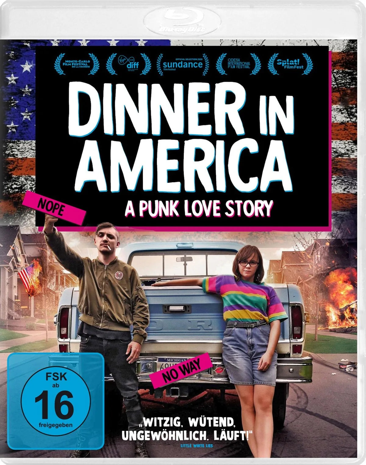 Dinner in America - A Punk Love Story - Blu-ray Disc