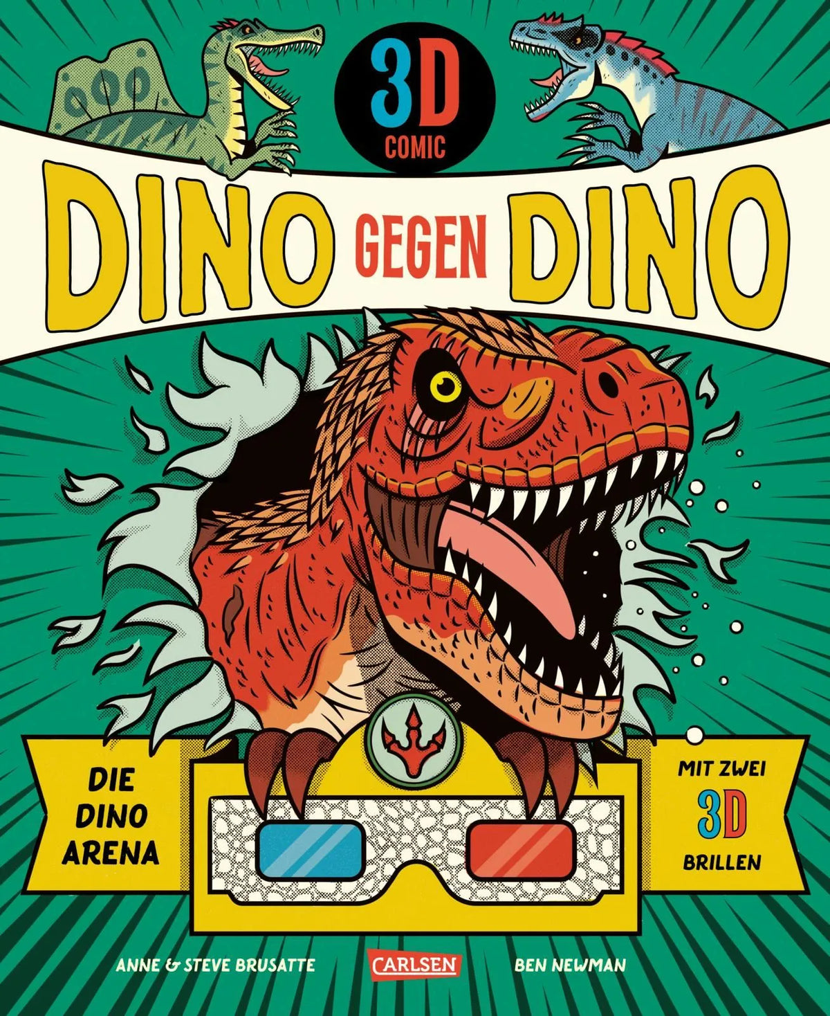 Cover: Dino gegen Dino (Hardcover) von Anne Brusatte