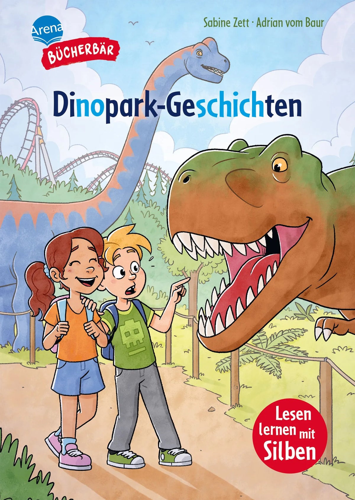 Cover: Dinopark-Geschichten (Hardcover) von Sabine Zett