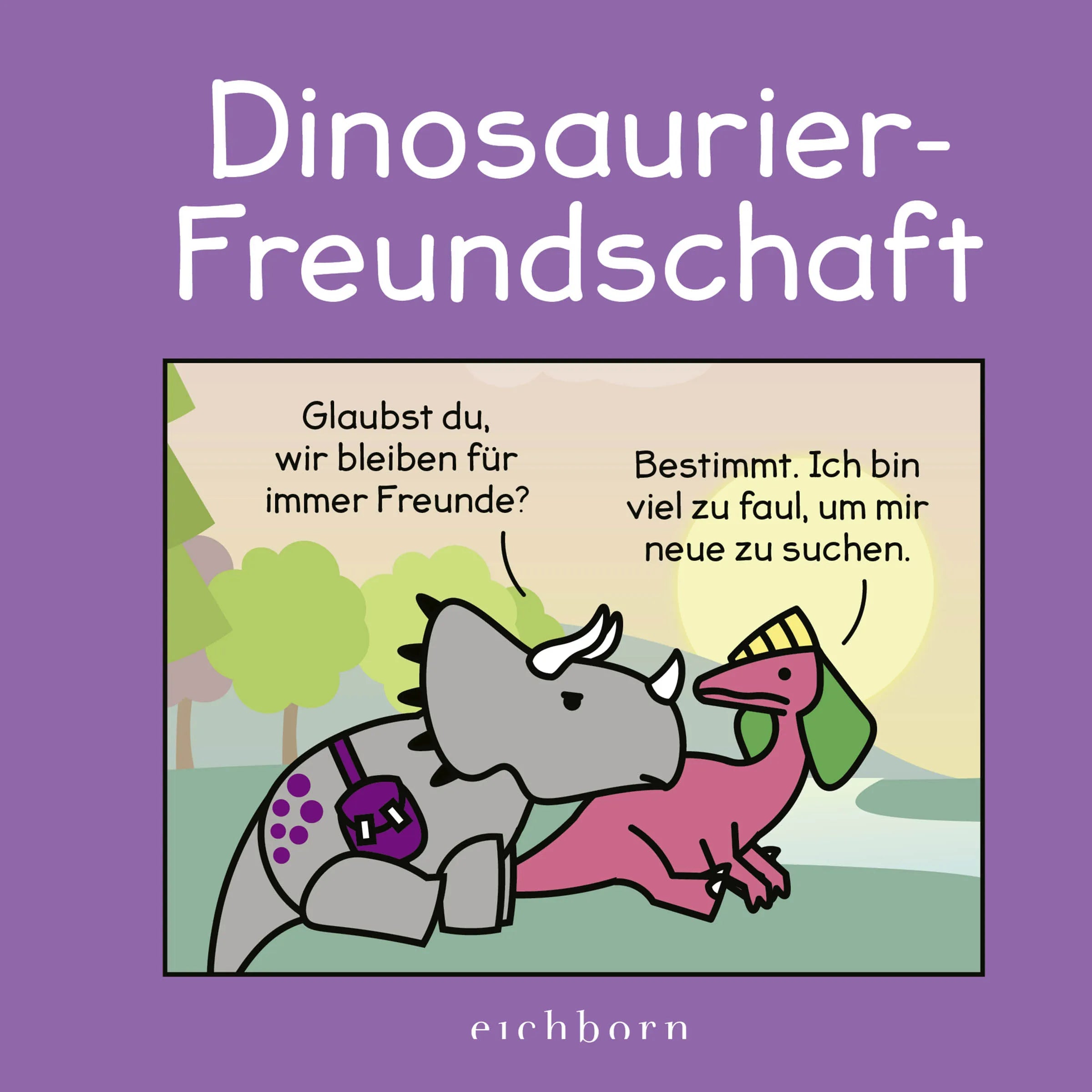 Buchcover von 'Dinosaurier-Freundschaft' - Gebundene Ausgabe von James Stewart