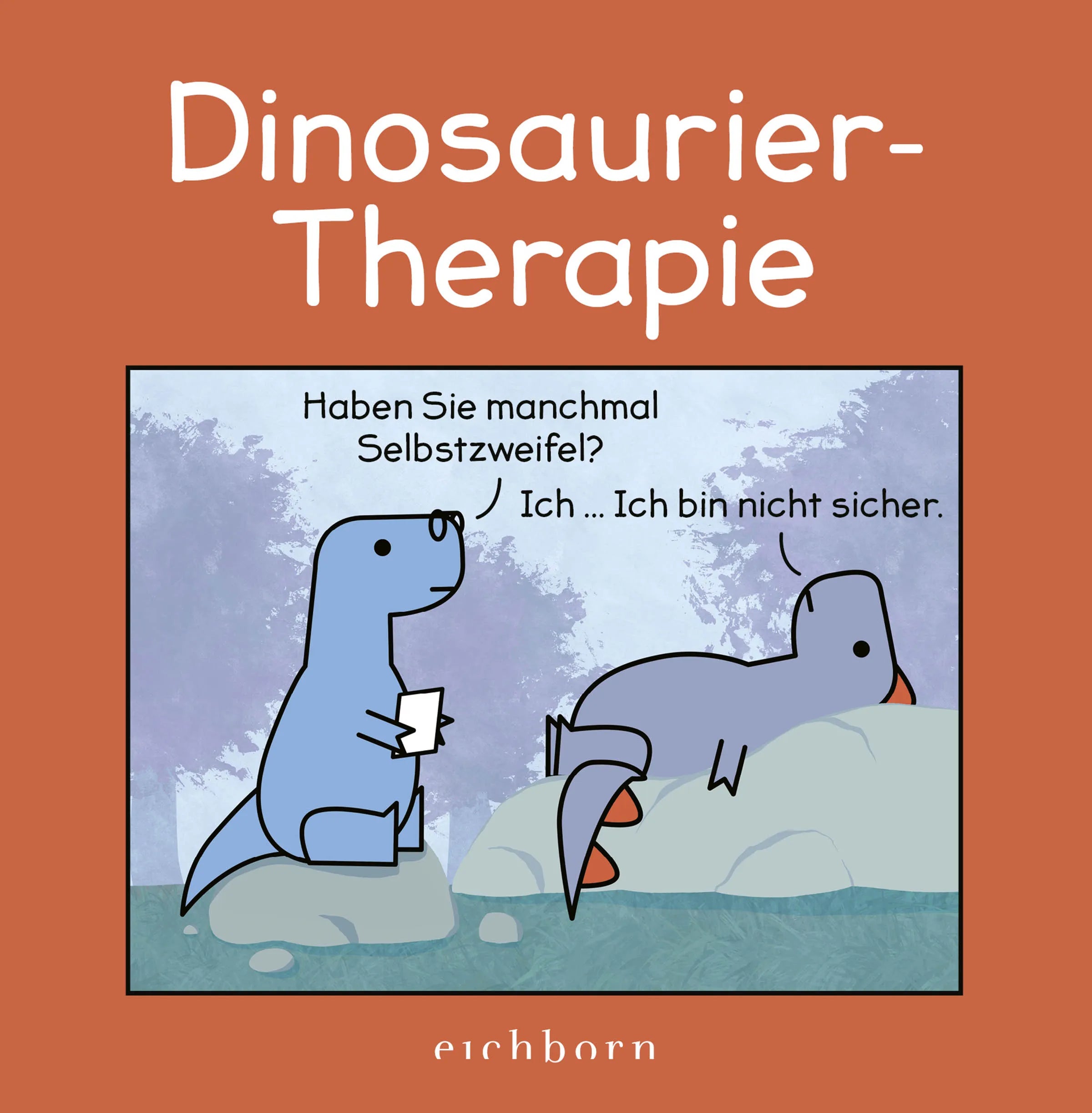 Buchcover von 'Dinosaurier-Therapie' - Gebundene Ausgabe von James Stewart
