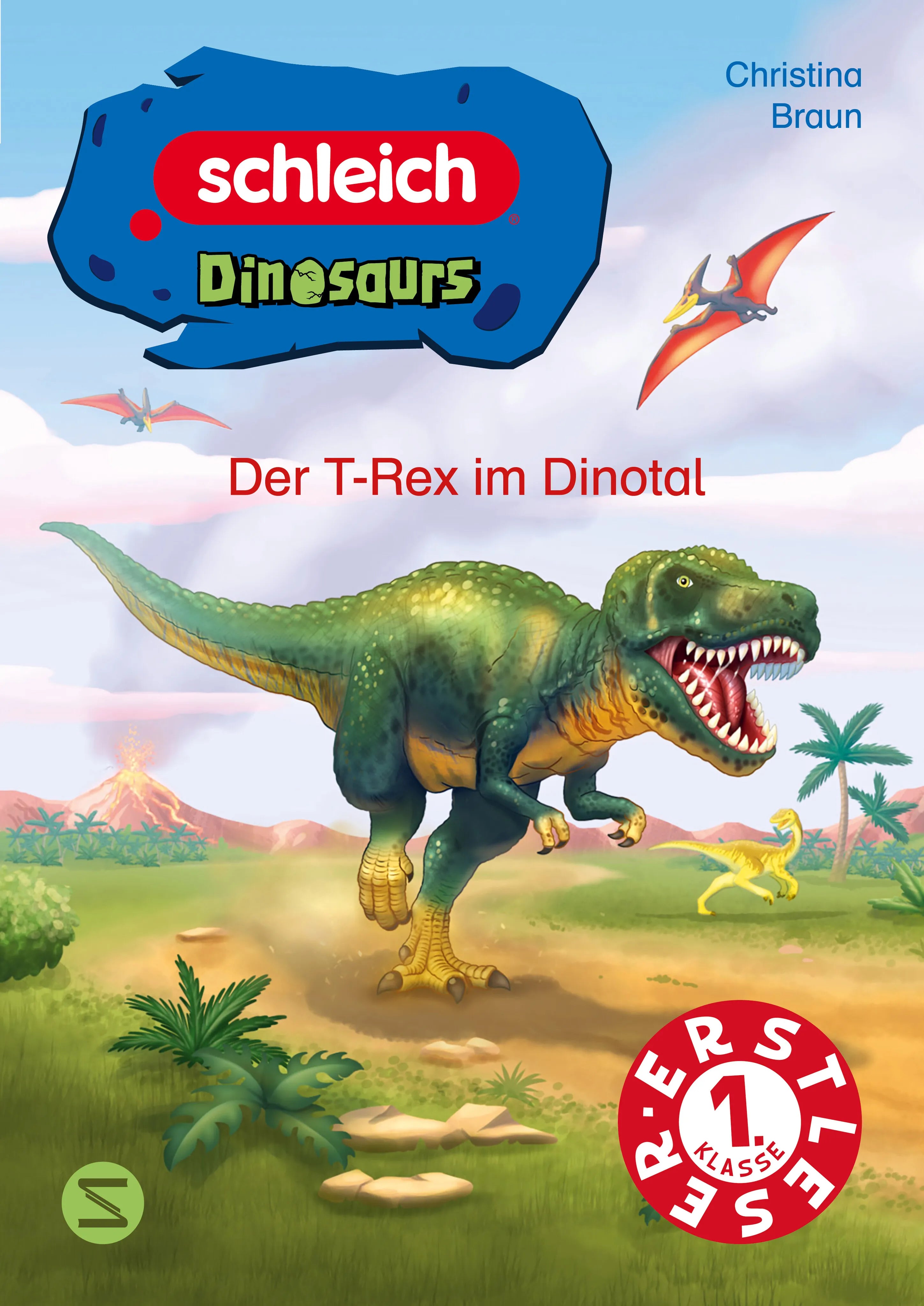 Buchcover von 'Dinosaurs: Der T-Rex im Dinotal' - Gebundene Ausgabe von Christina Braun