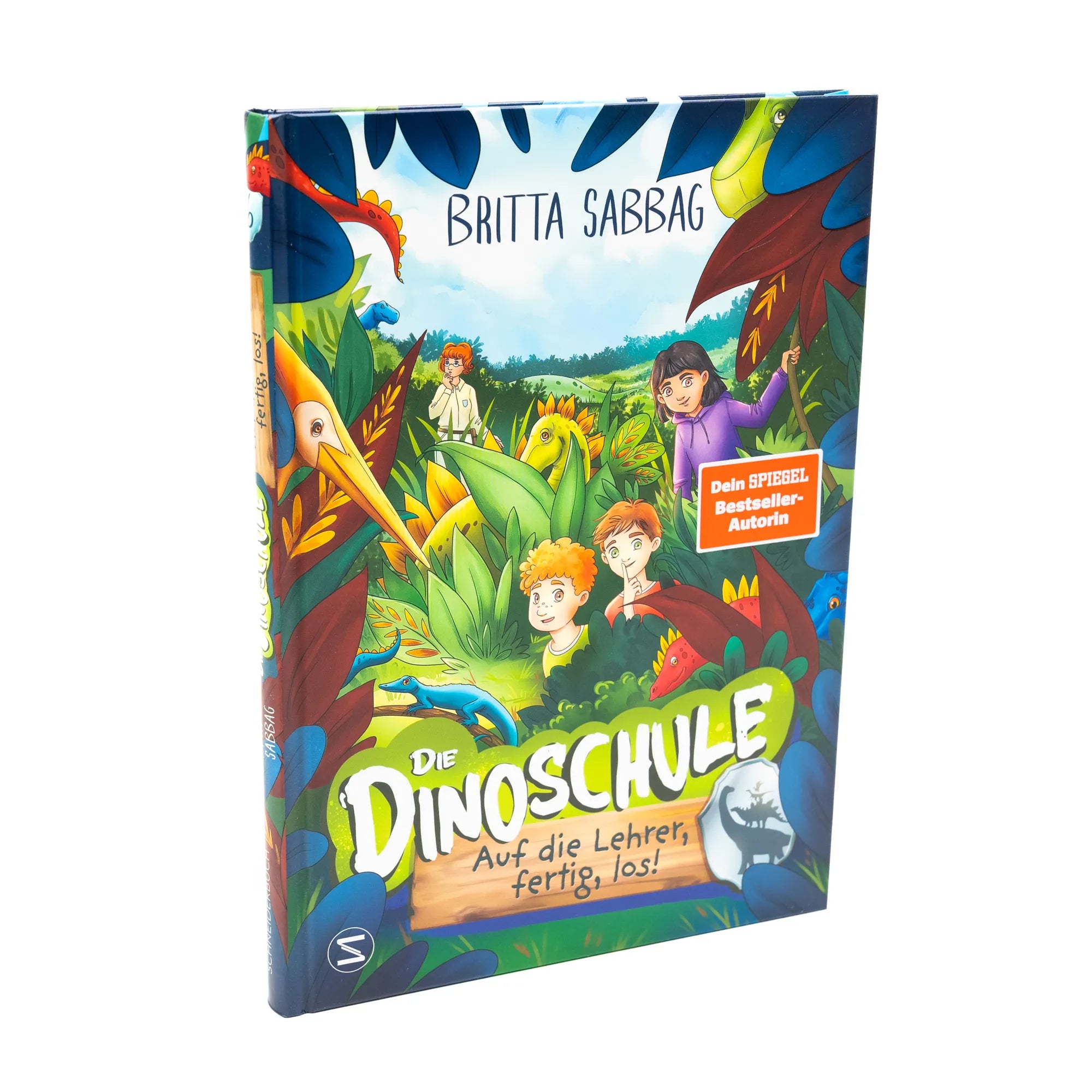 Produktansicht: Dinoschule – Auf die Lehrer, fertig, los! (Gebundene Ausgabe)