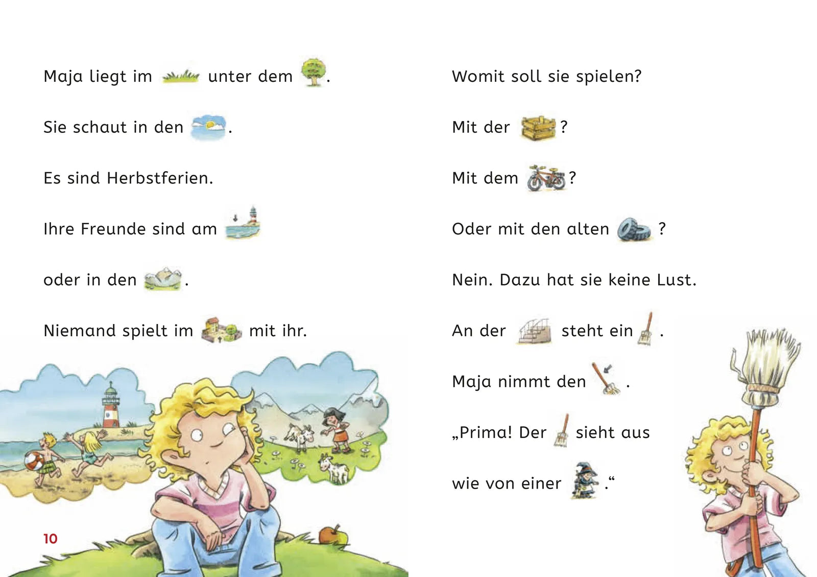 Produktansicht: Leseprofis – Mit Bildern lesen lernen: Der geheimnisvolle Zauberhut, Erstes Lesen (Gebundene Ausgabe)
