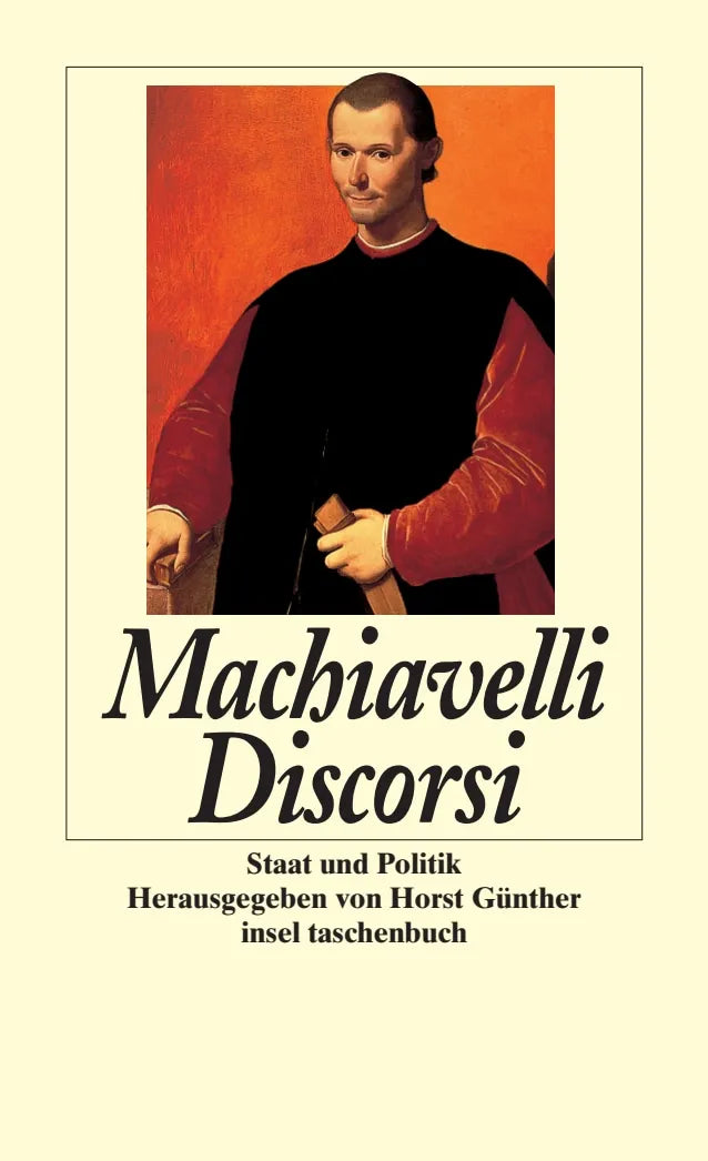Buchcover von 'Discorsi' - Taschenbuch von Niccolò Machiavelli