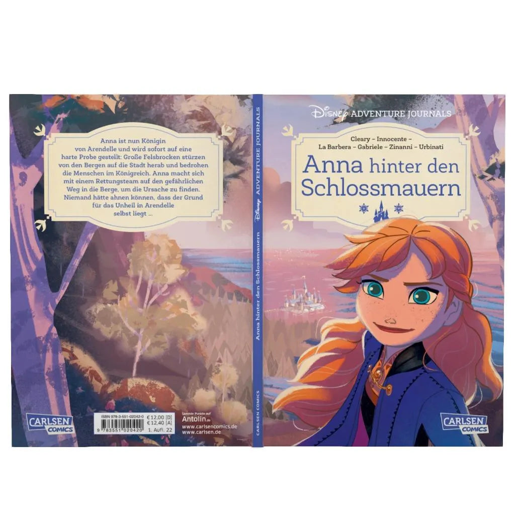 Abbildung von 'Disney Adventure Journals: Anna hinter den Schlossmauern'