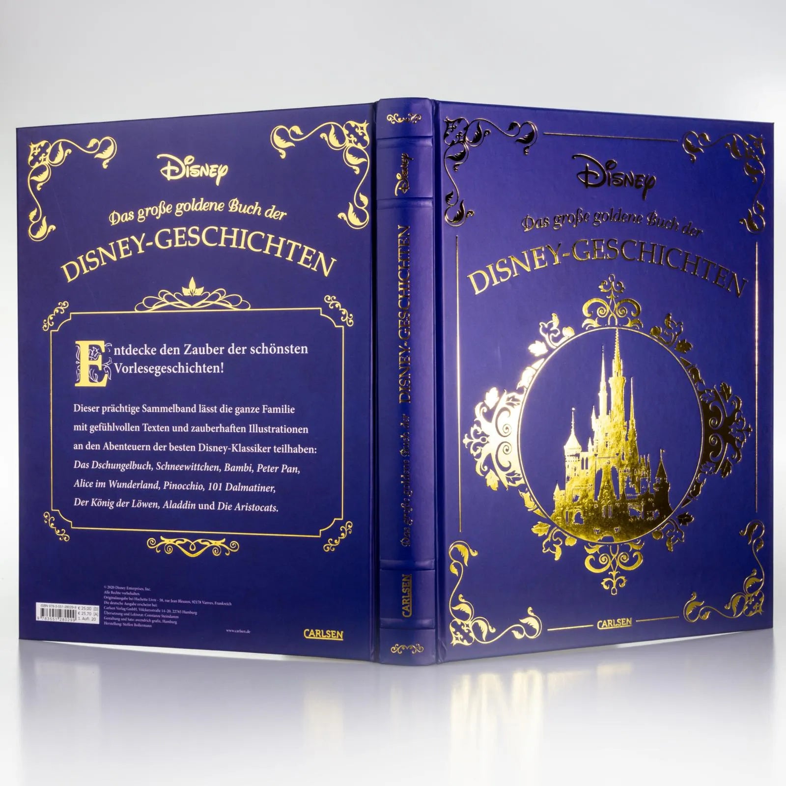 Produktansicht: Disney: Das große goldene Buch der Disney-Geschichten (Gebundene Ausgabe)