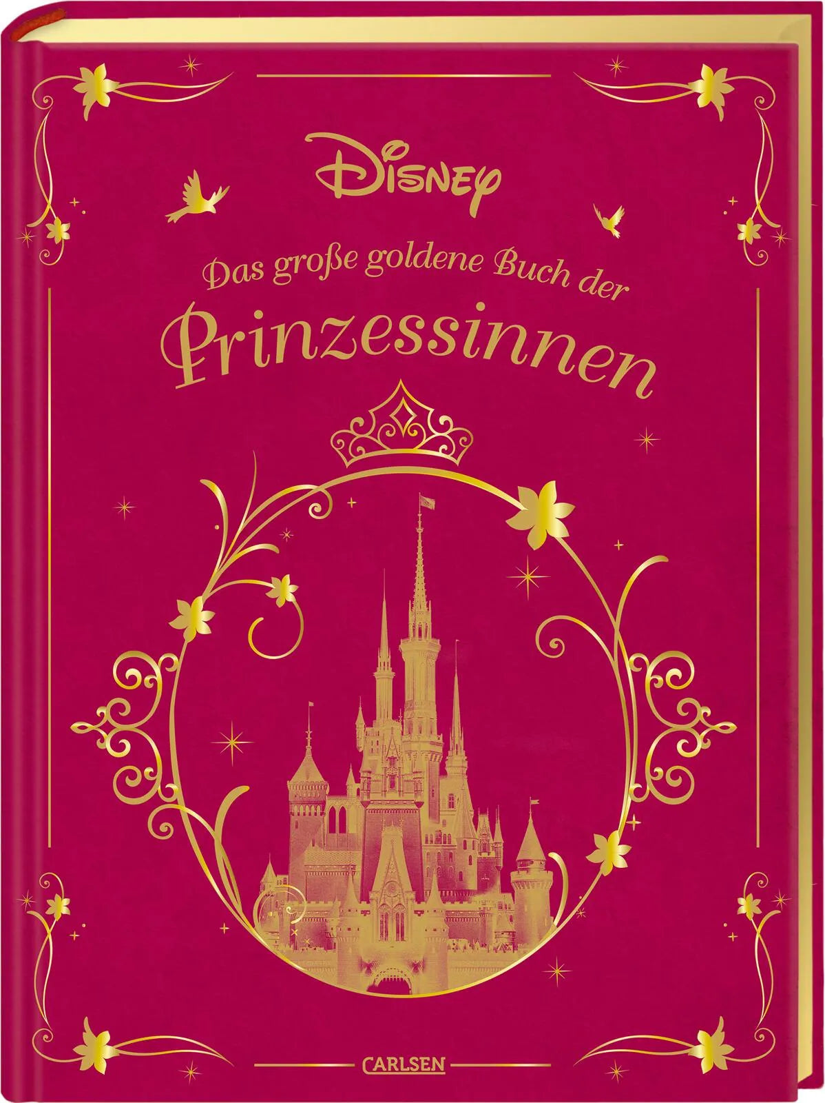 Buchcover von 'Disney: Das große goldene Buch der Prinzessinnen' - Gebundene Ausgabe von Walt Disney